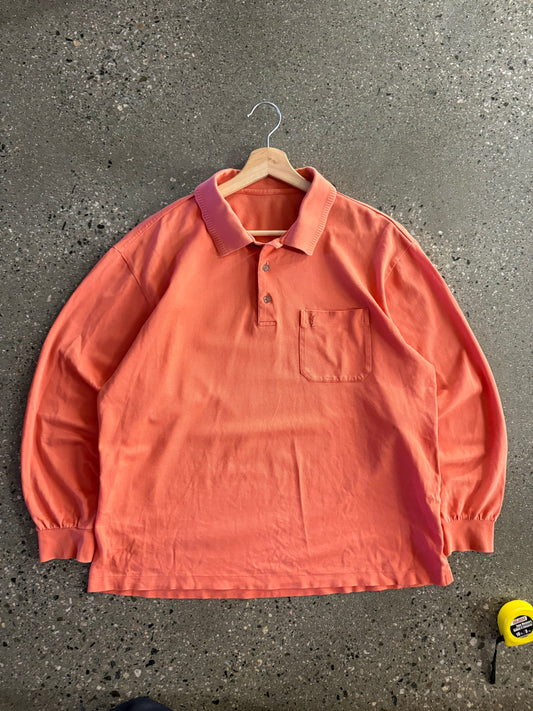 (M/L) 1990s YSL Rugby Polo