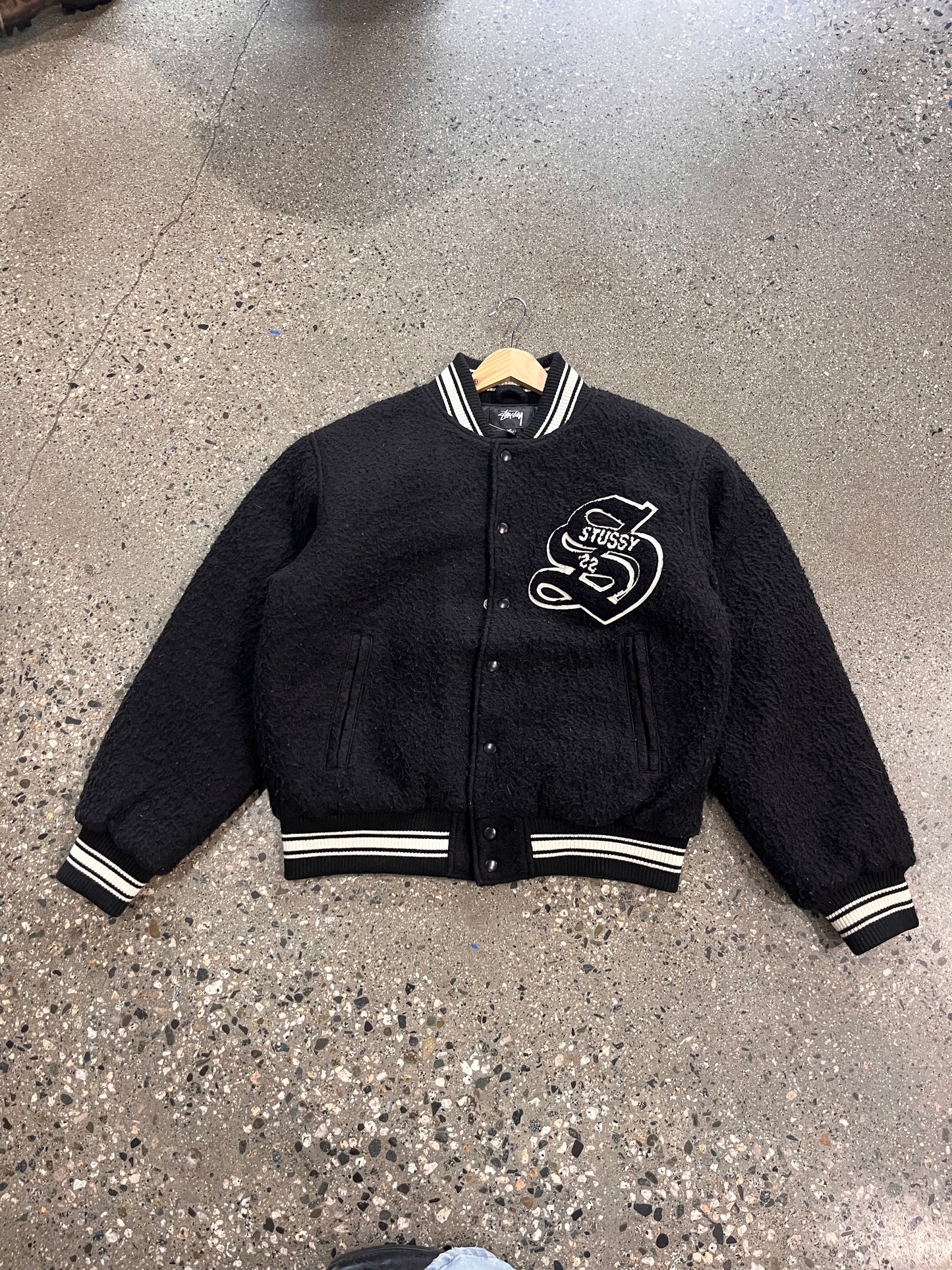 (S) Stussy Casentino Wool Varsity Jacket