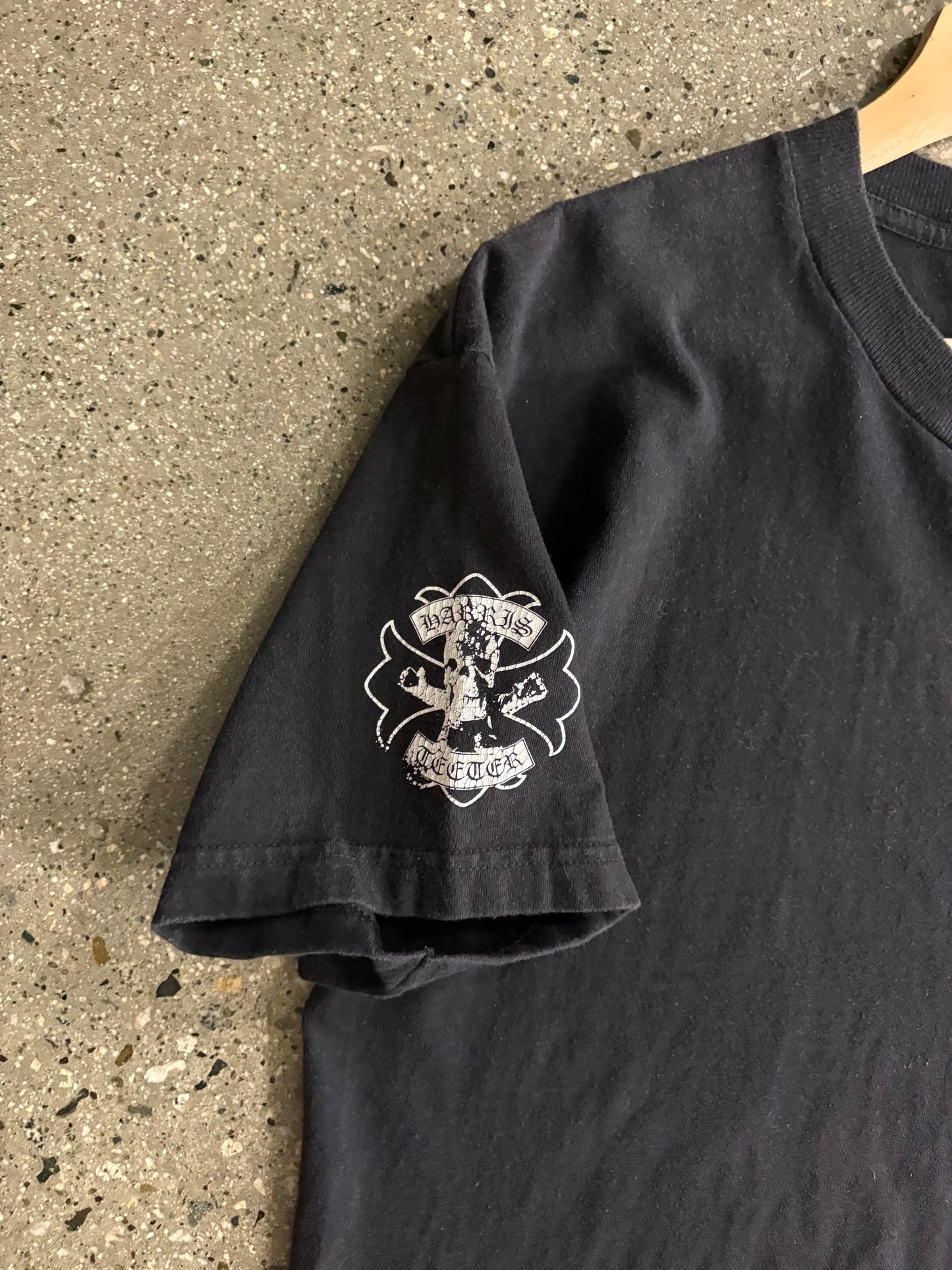 (L) 1990s/Early 00s Rare Foti Chrome Hearts Black Tee