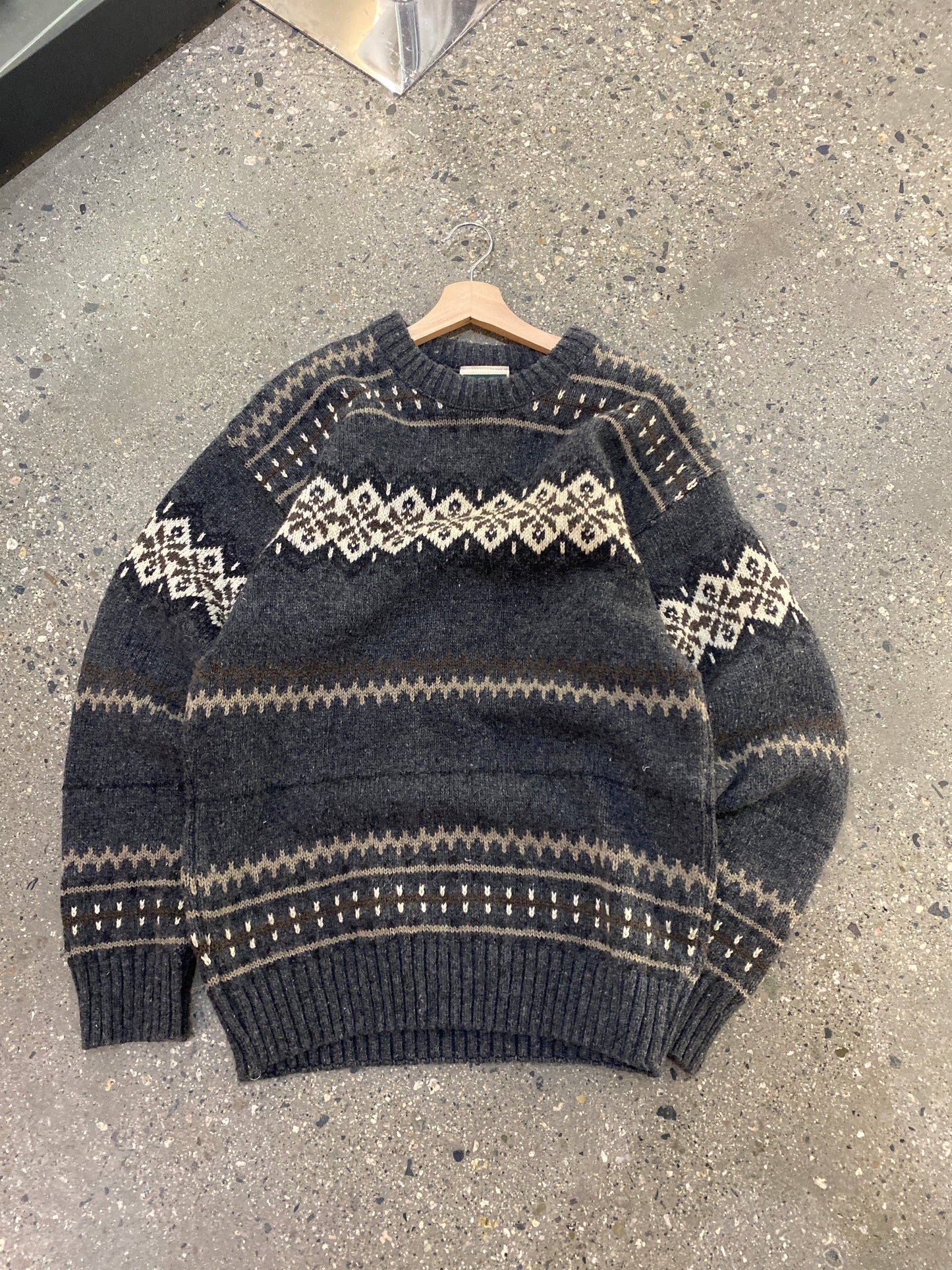 (S/M) 1229-SW-MLT-L - Wool Sweater