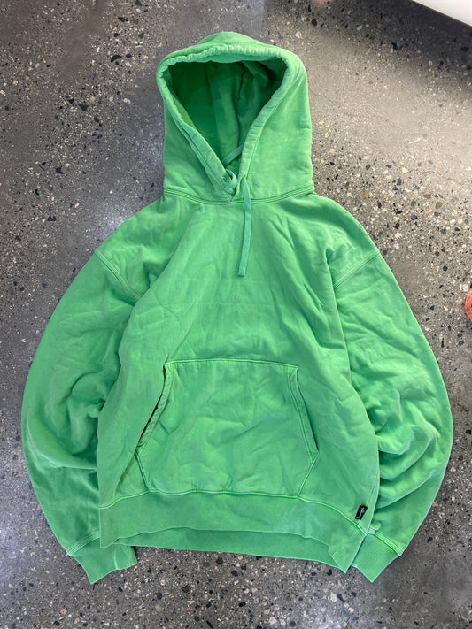 (XL) Stussy Blank Green Hoodie