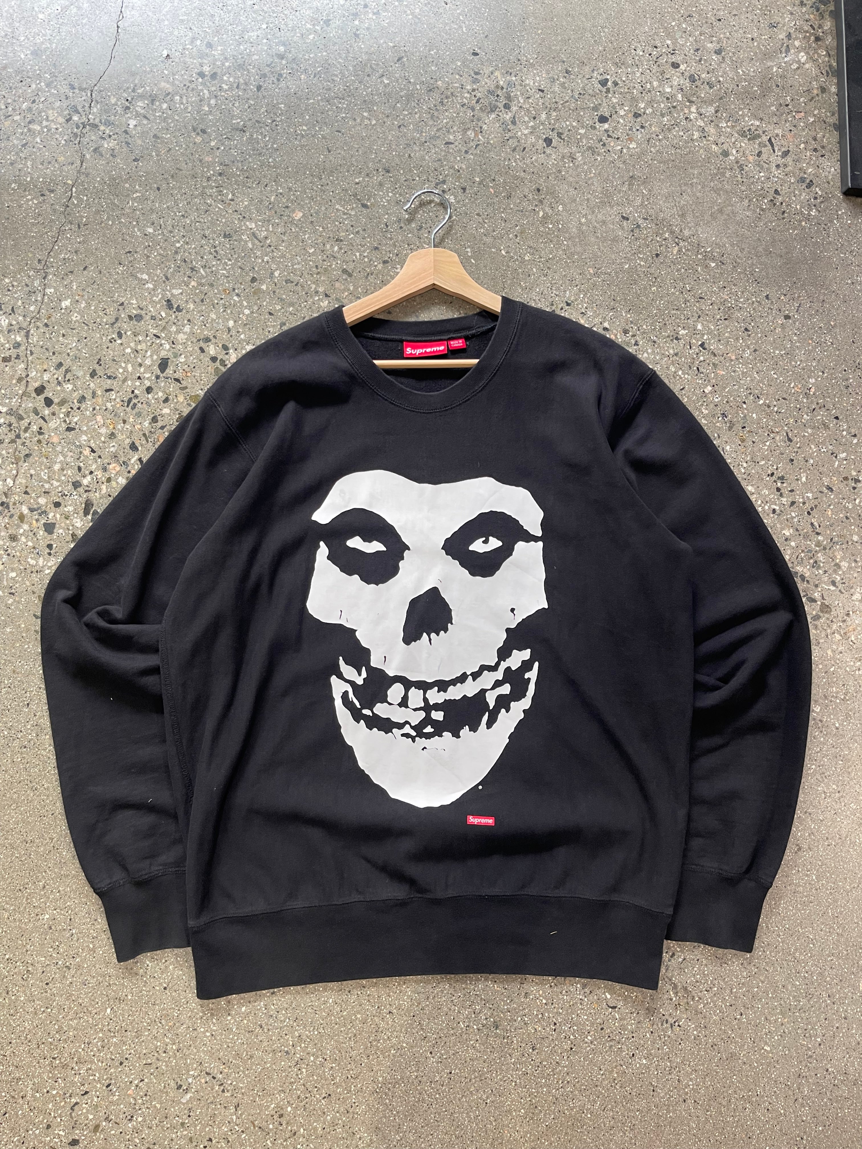 XL) Misfits x Supreme Crewneck – BALDYLOX VINTAGE
