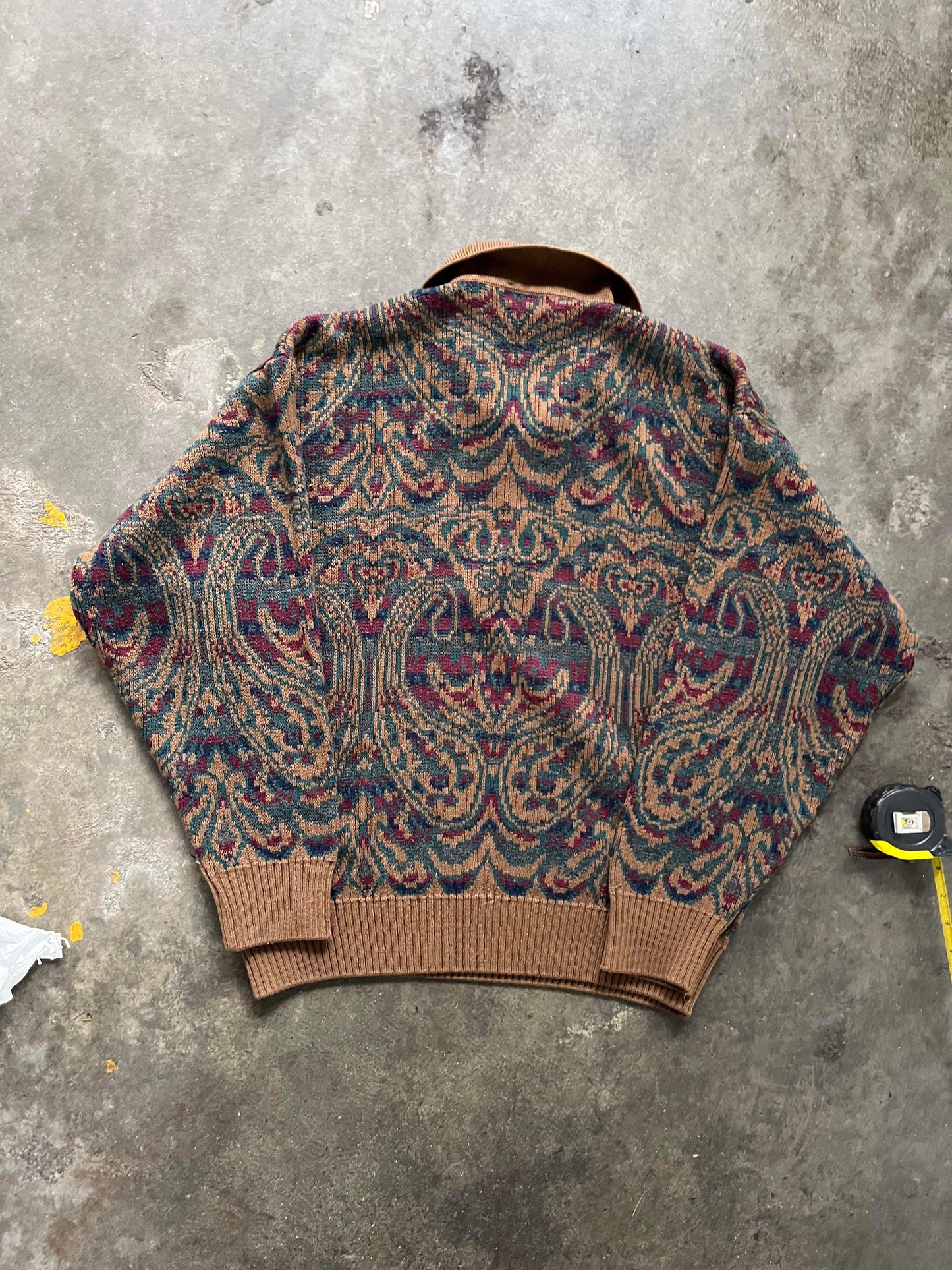 (L) 90’s Polo Style Knit