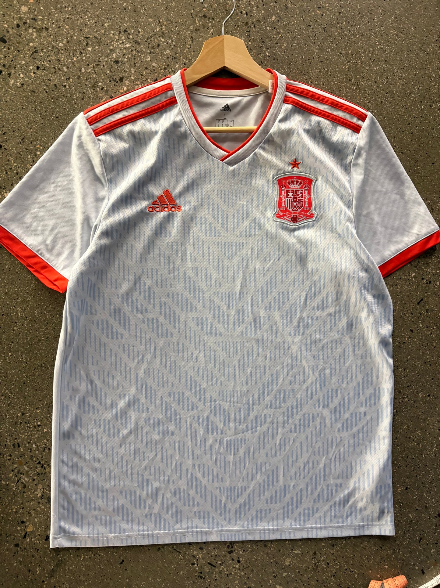 (L) 2018/2019 Spain Soccer Kit