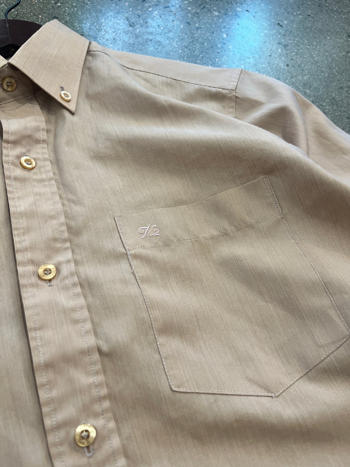 (S/M) Vintage Versace Button Up Shirt