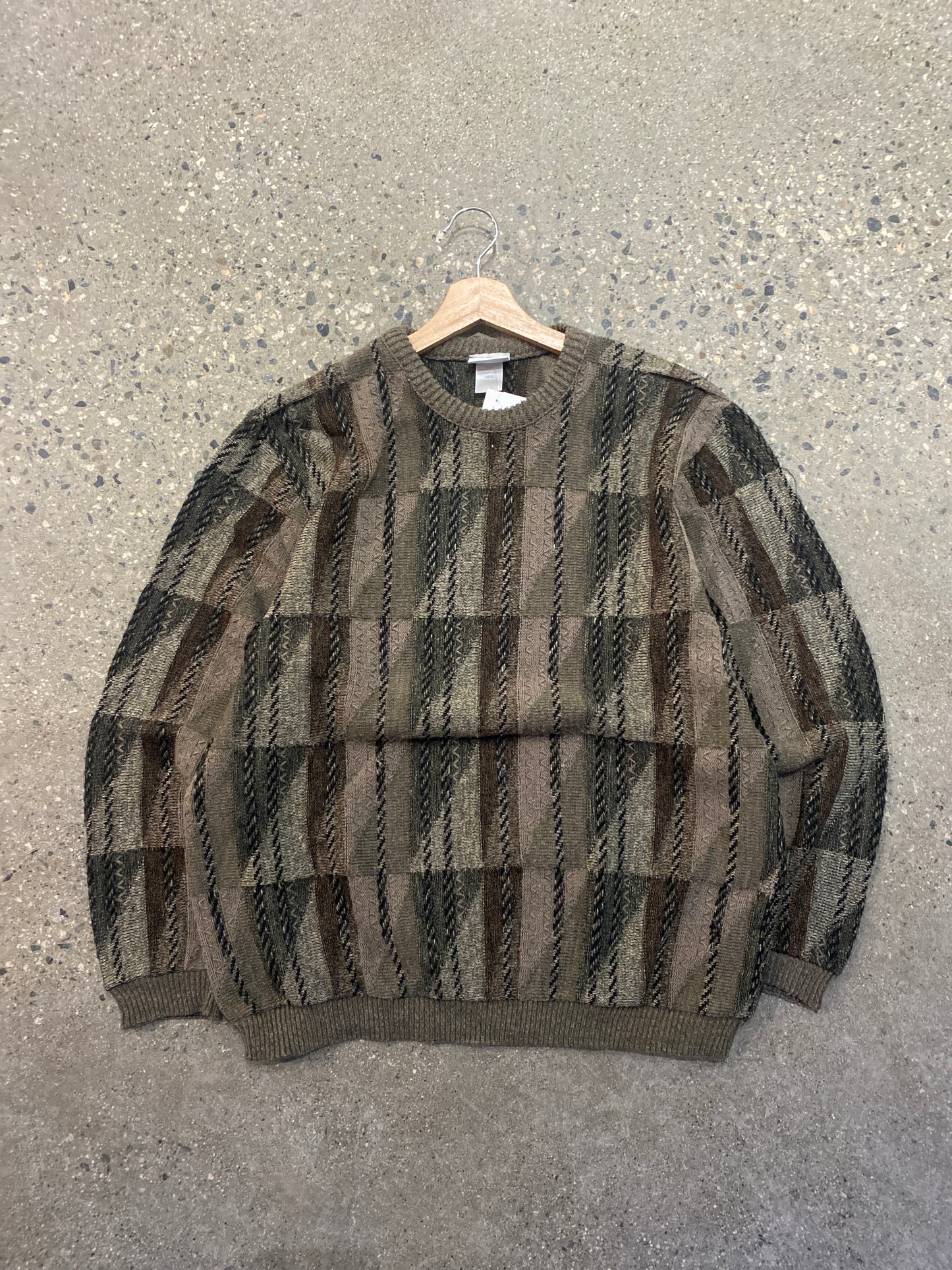 (M/L) Outline Textured Knit