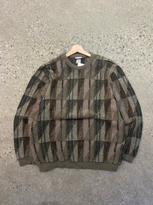 (M/L) Outline Textured Knit