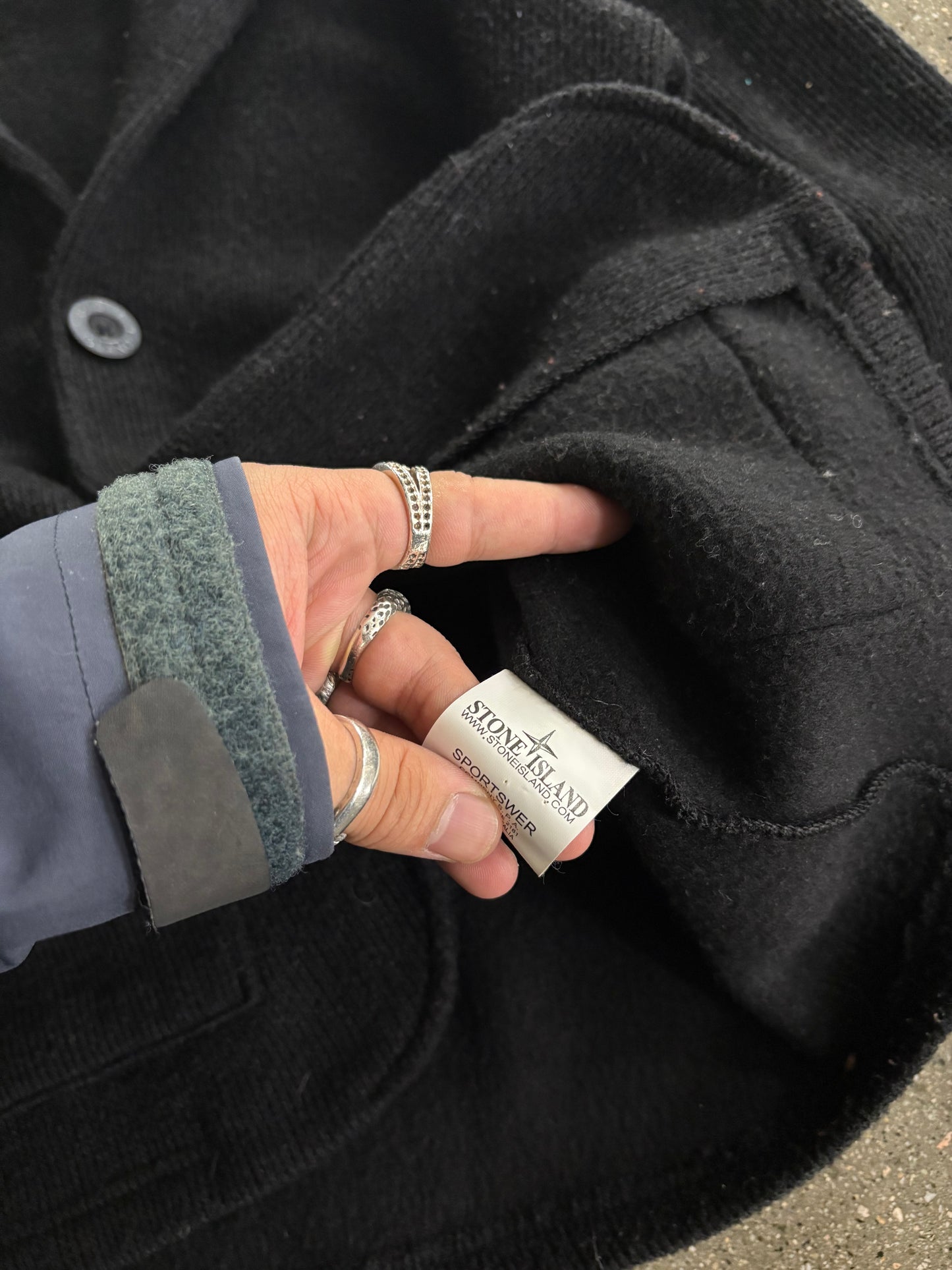90s Stone Island Cardigan