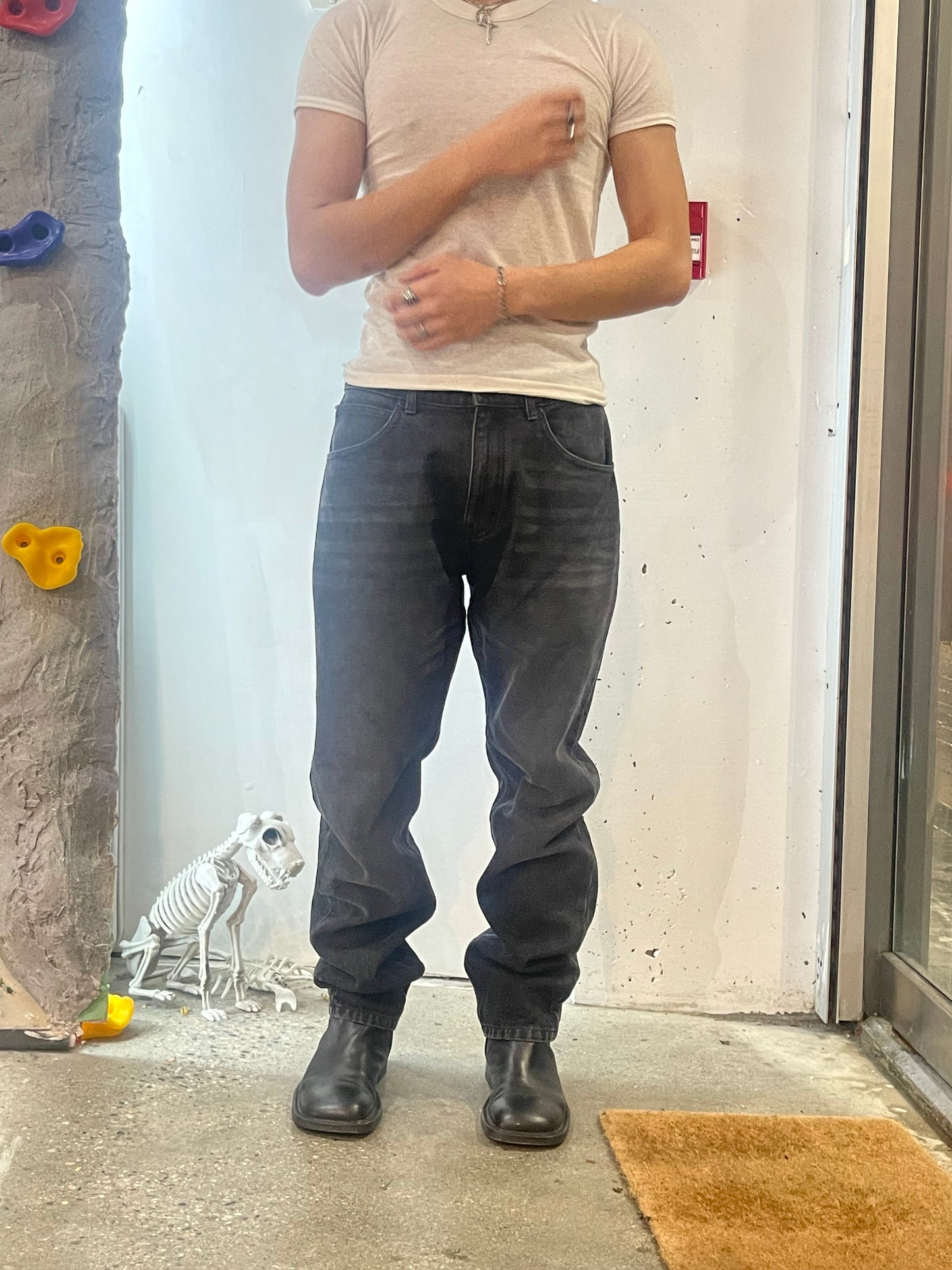A296 - 32w OVO Black Jeans