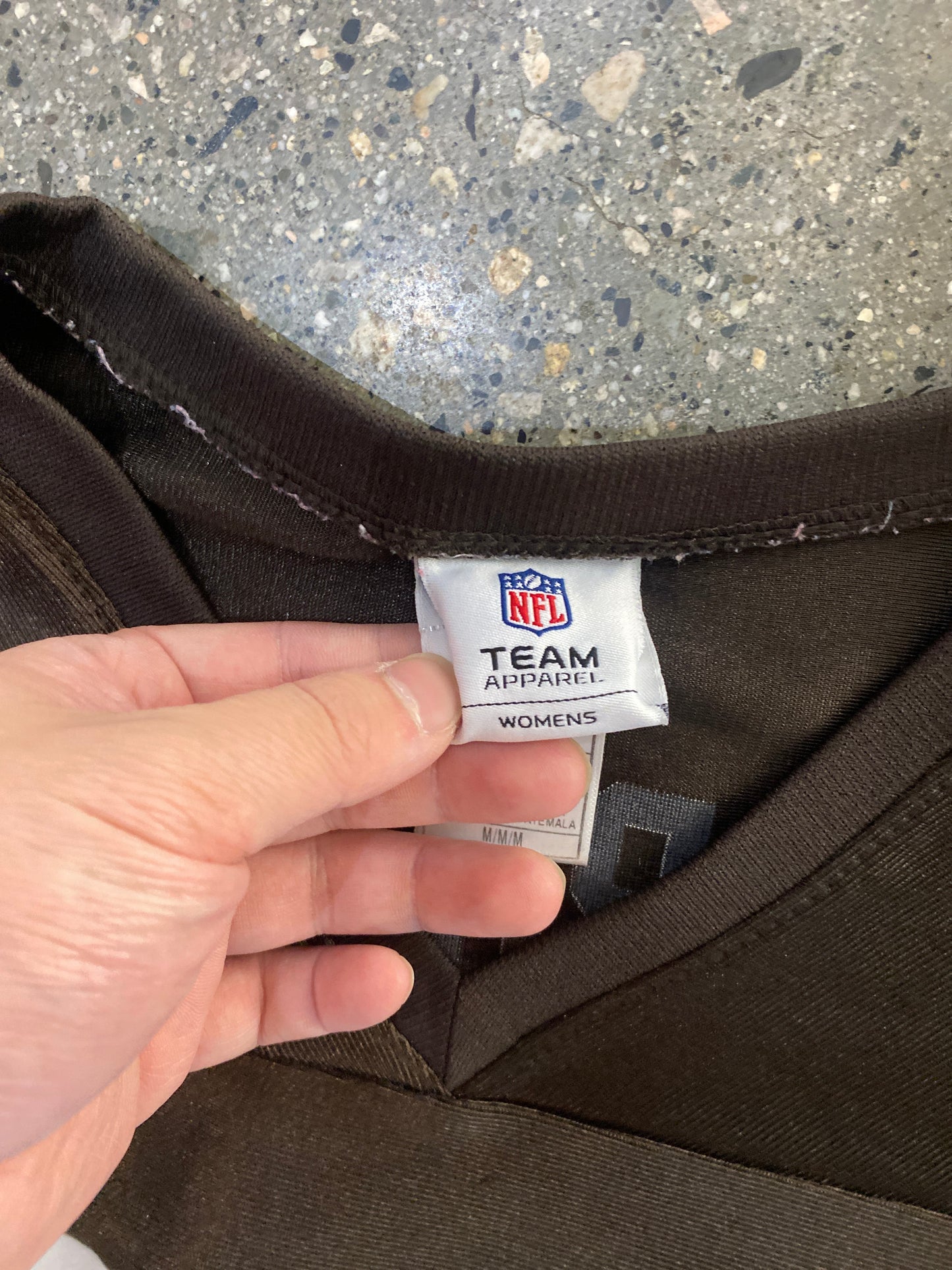 (S/M) Boxy Cropped Browns Jersey