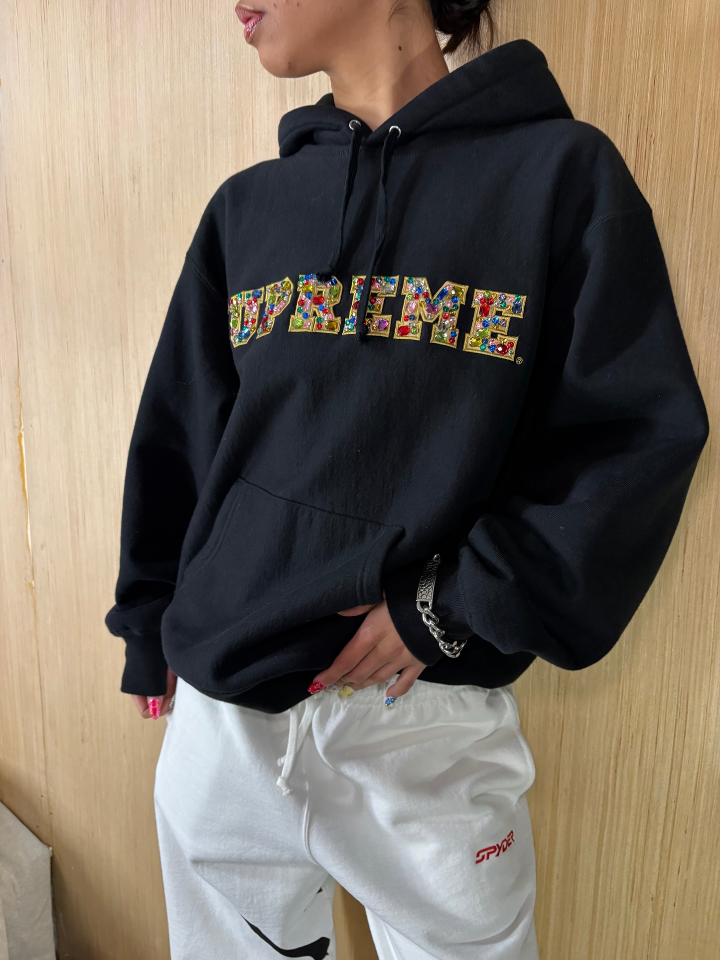 (M) Supreme Jewels Hooded Sweatshirt