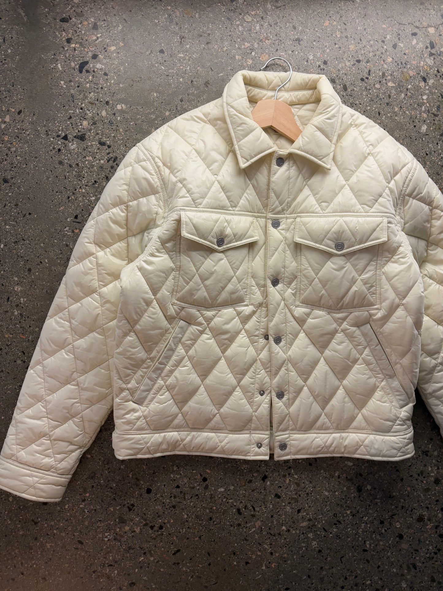 (M) Stussy Workwear Liner Pearl