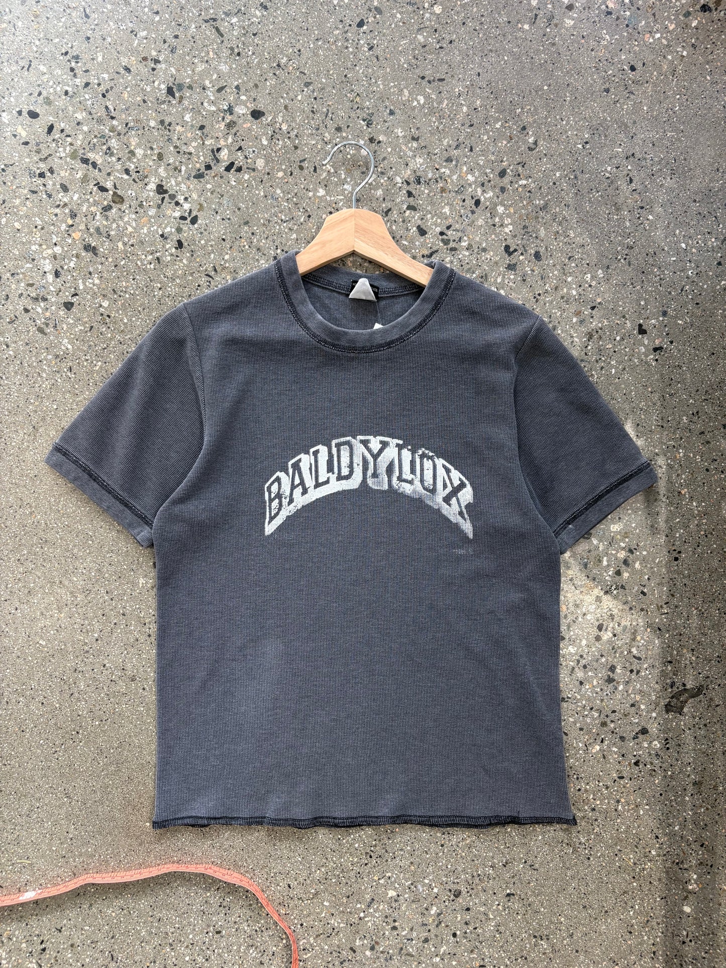 (S) Baldy 1/1 Waffle Knit Tee