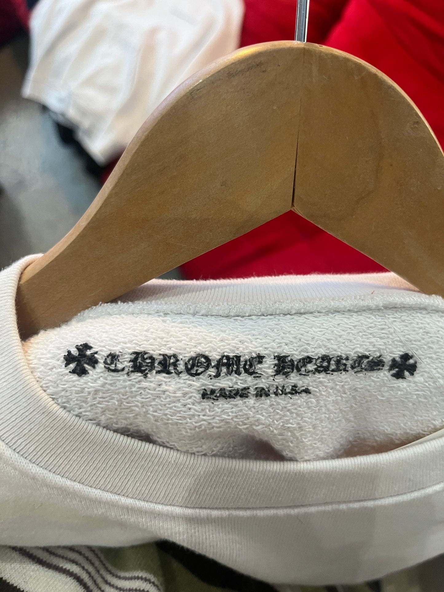 (XS/S) Chrome Hearts Matty Boy America Scroll Script - Made in USA