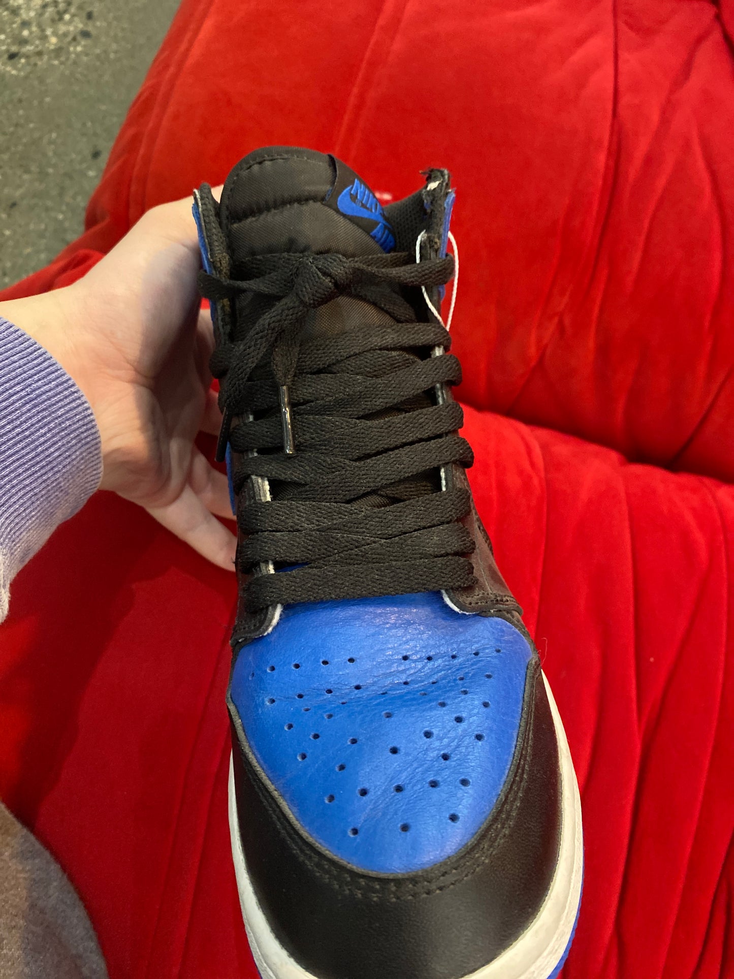 (US 7Y) Jordan 1 Royals (W BOX)