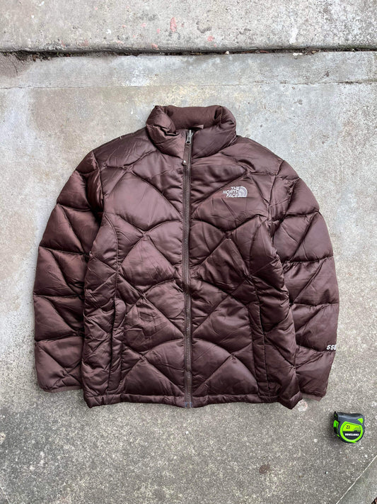 (S) The North Face 550 Choc Puffer
