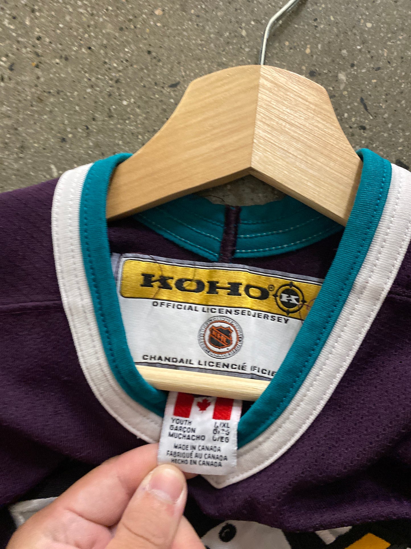 (Mens XXS) Mighty Ducks Jersey