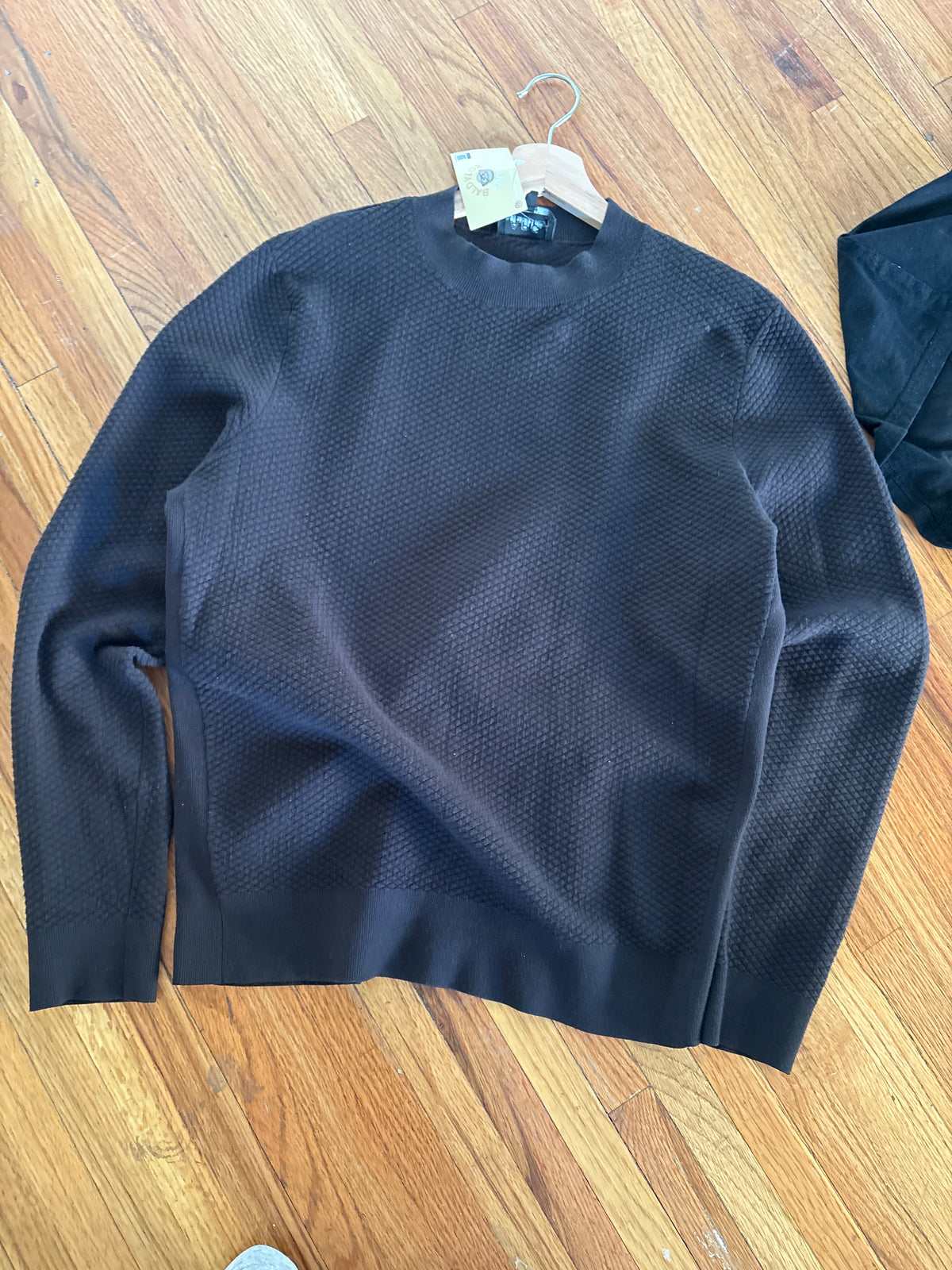 (M) APC Waffle Knitted Top