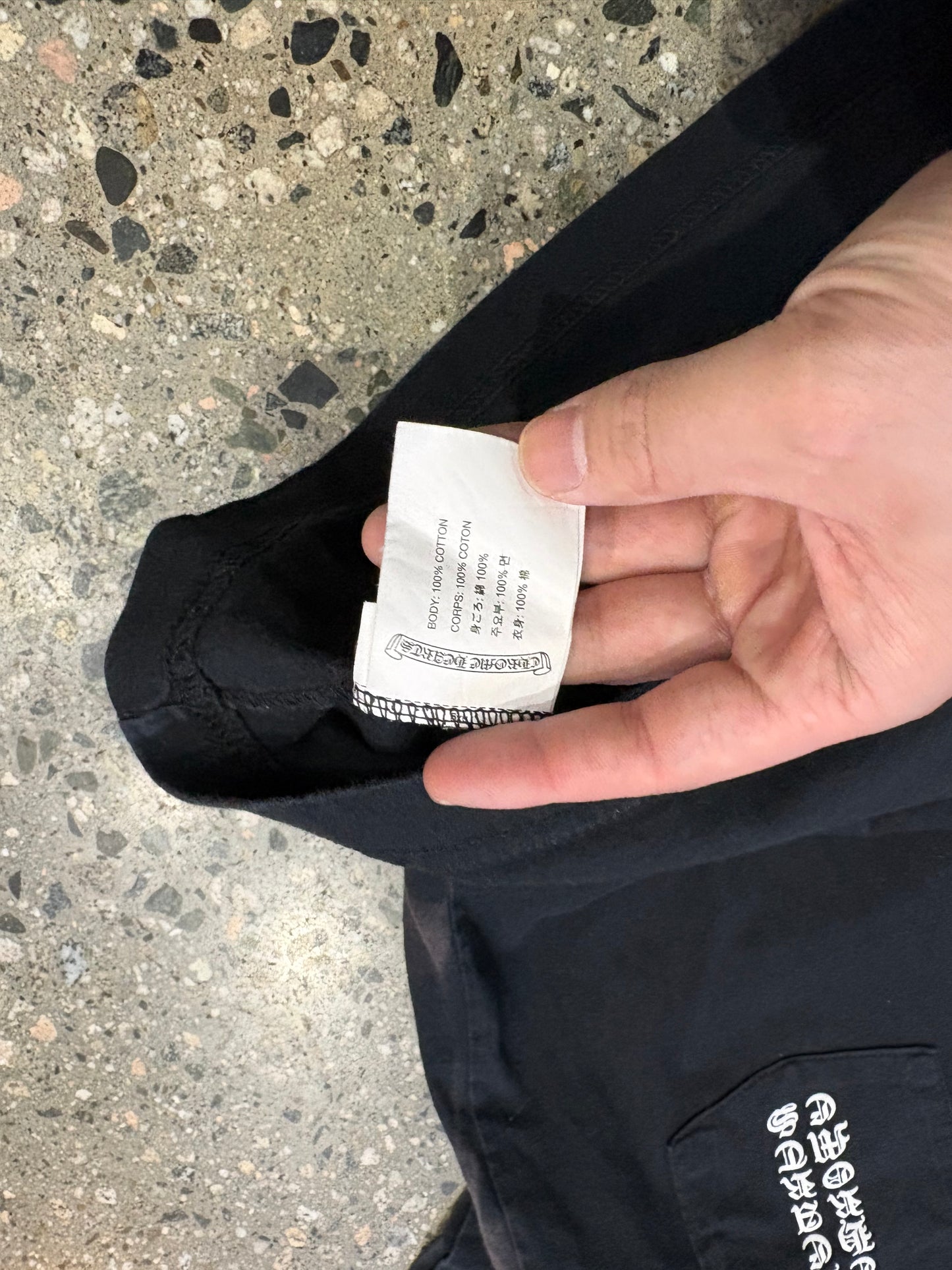 (S) Authentic Chrome Hearts Hollywood Pink Tee