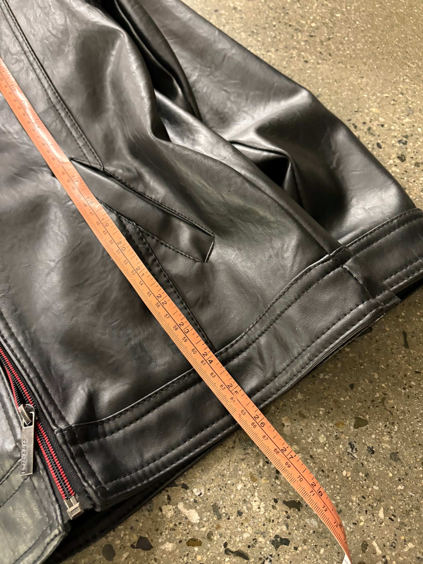 (S/M) Vintage Ferrari Emporio Leather Jkt