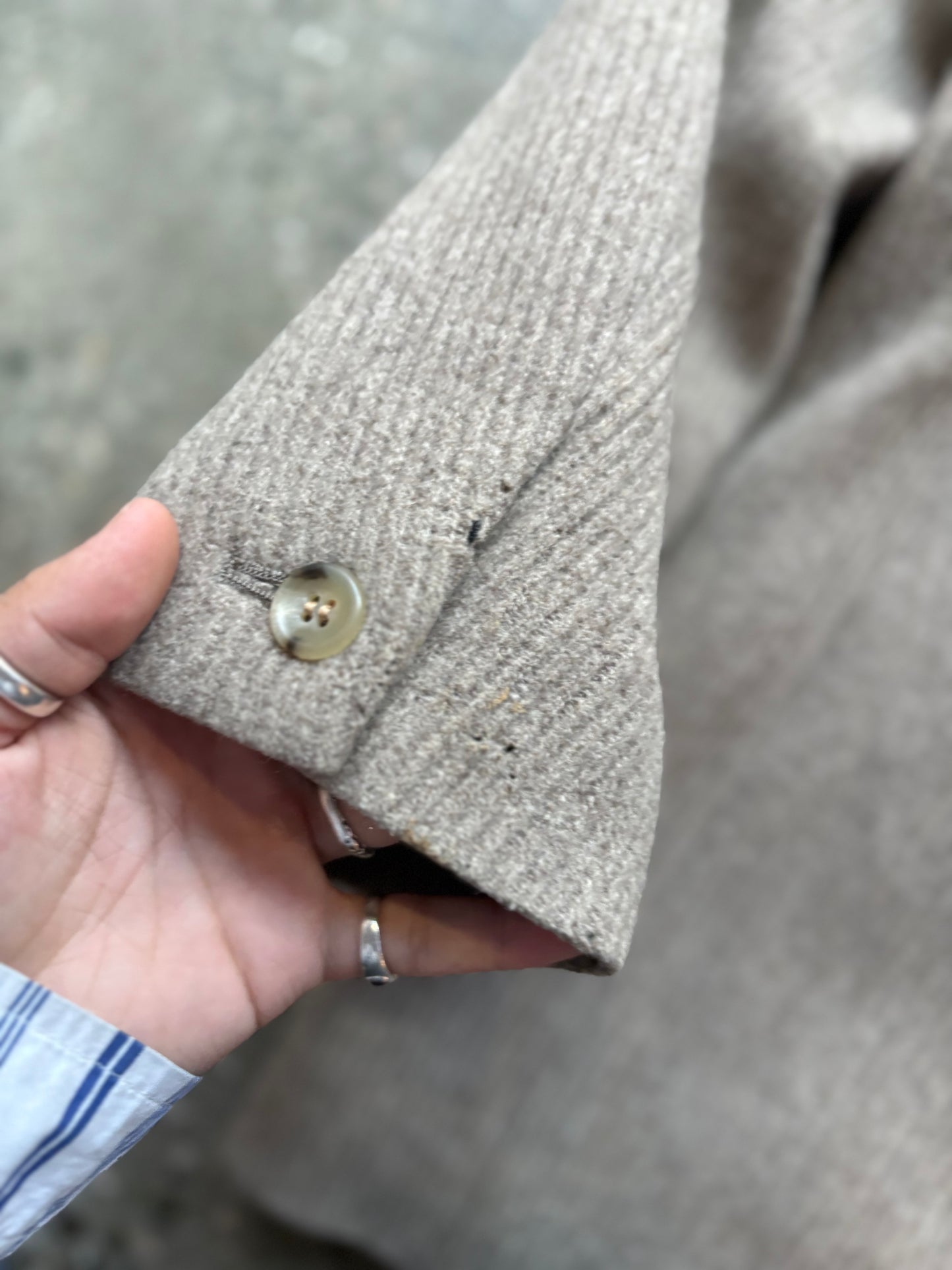 (M/L) 90s Issey Miyake Wool Coat