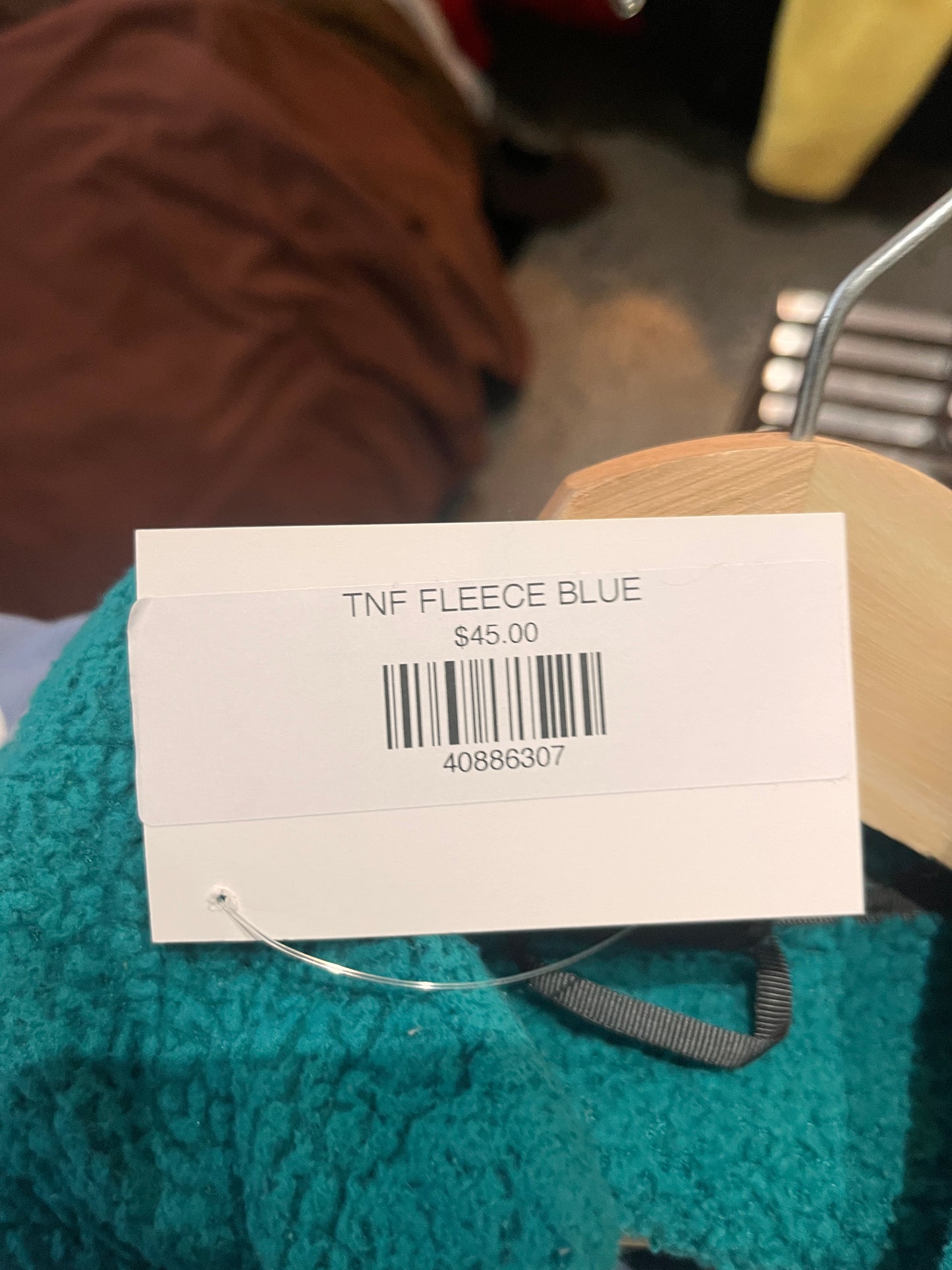 (Womens S) TNF FLEECE BLUE