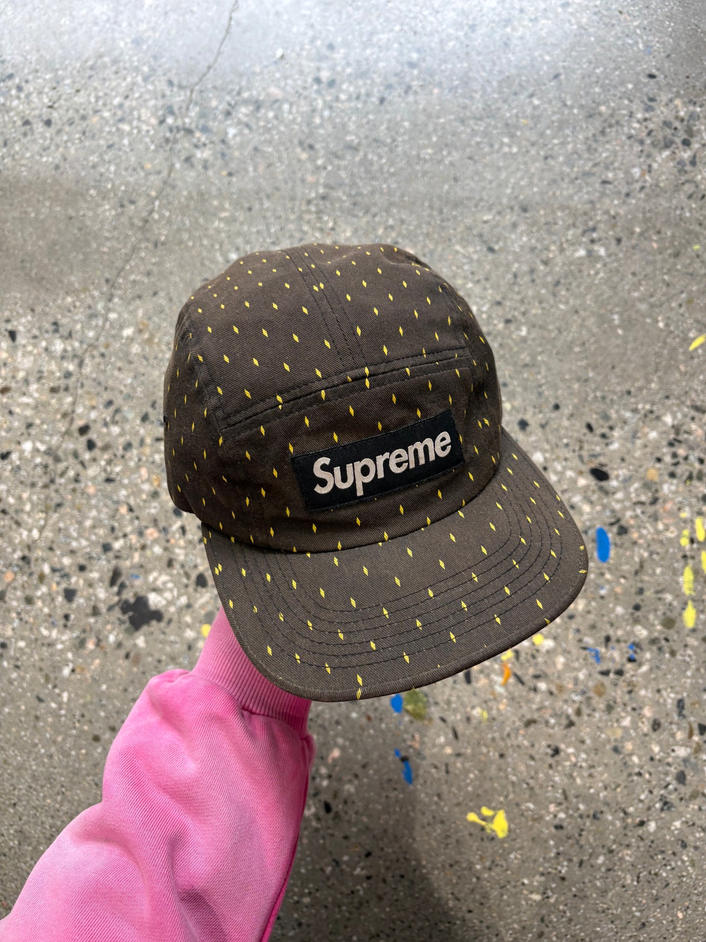 (OS) Supreme Diamond Camp Hat
