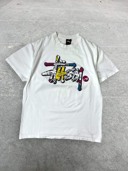 (L) Early 2000s Stussy Graffiti Script