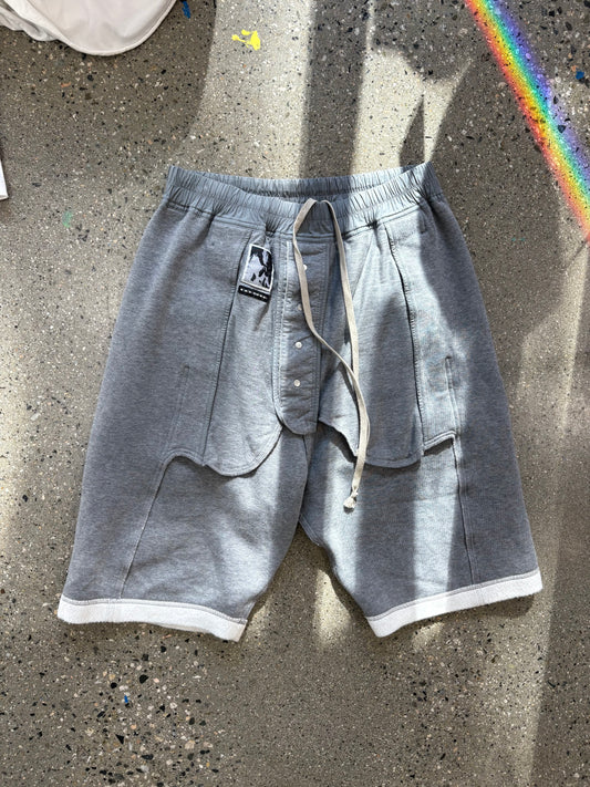 (XS) Rick Owens Drkshadow Cotton Shorts Reversible Retails $620