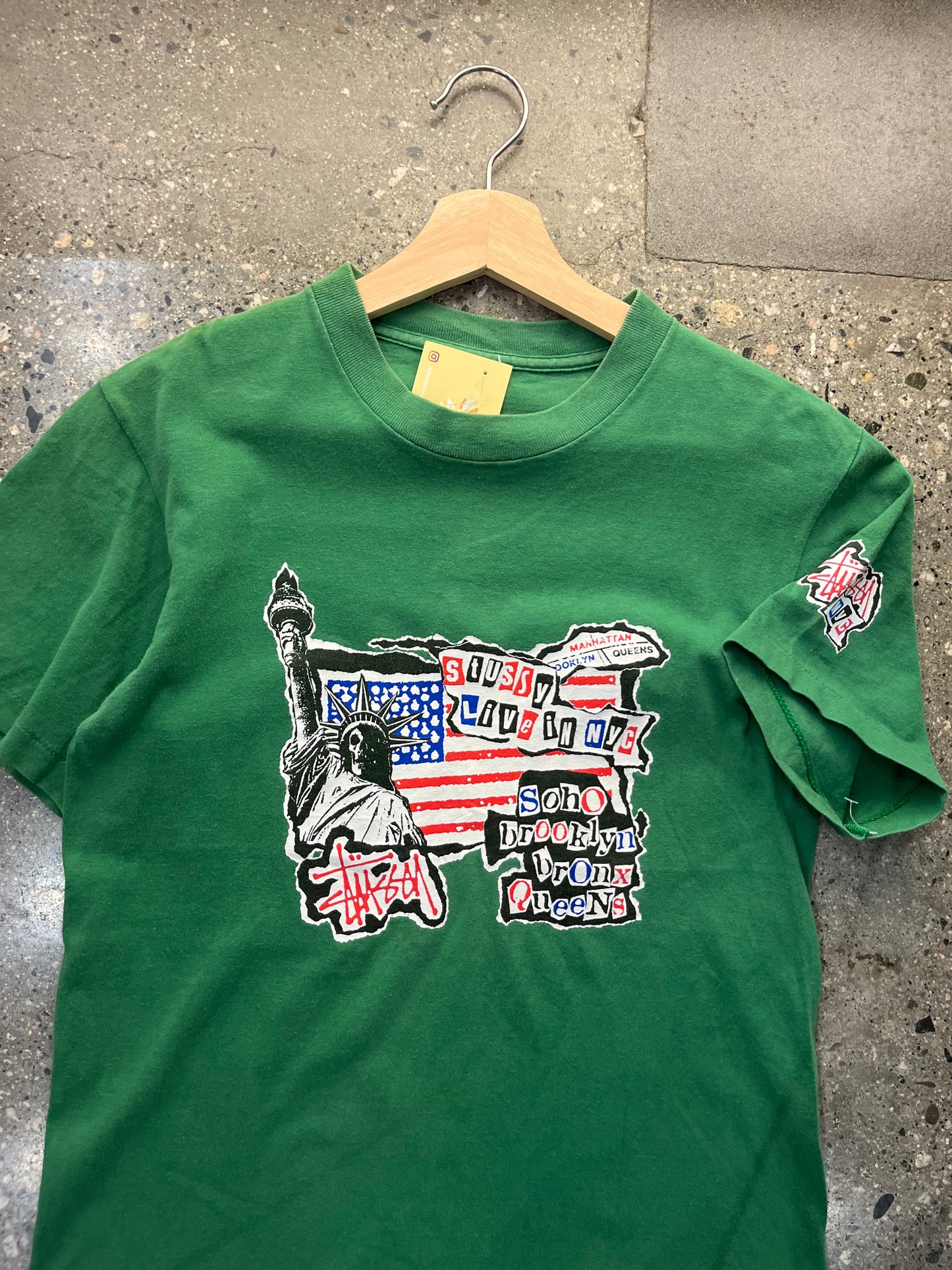 (S) 2002 Stussy Live in NYC Tee