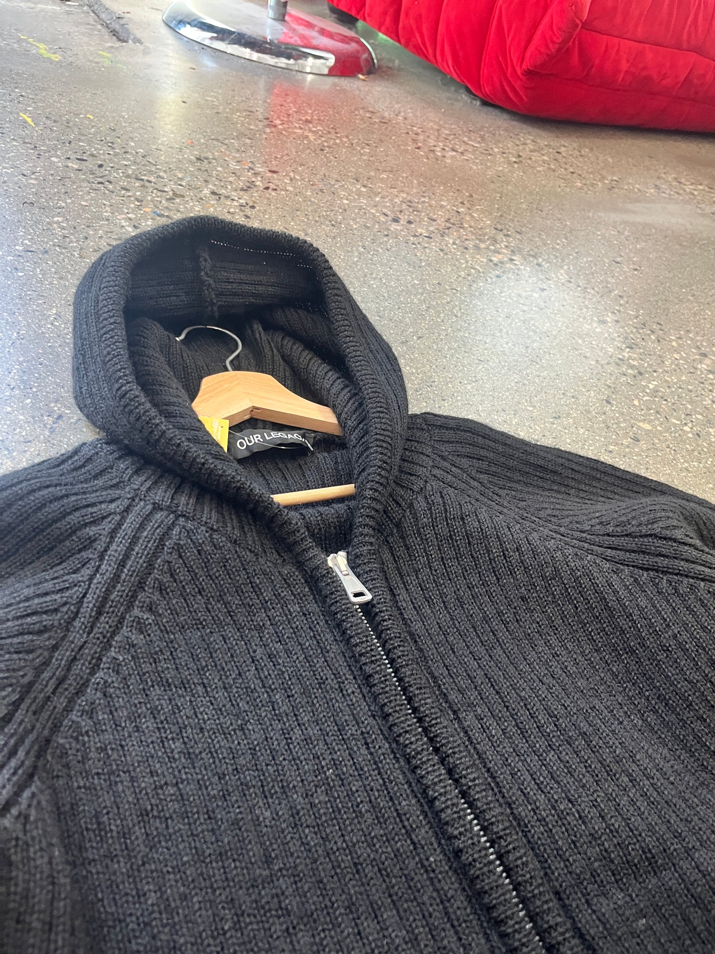 (L) Our Legacy Level Hood Zip Up