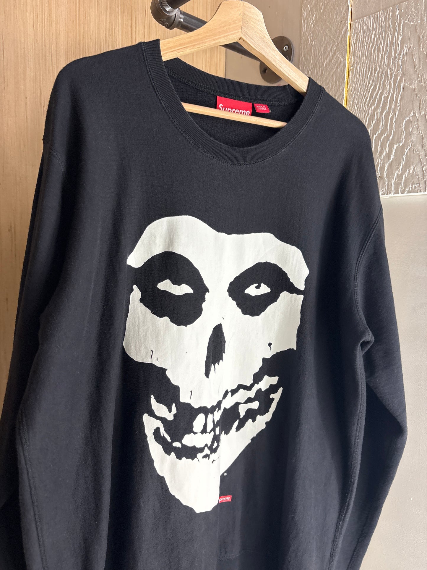 (XL) Misfits x Supreme Crewneck