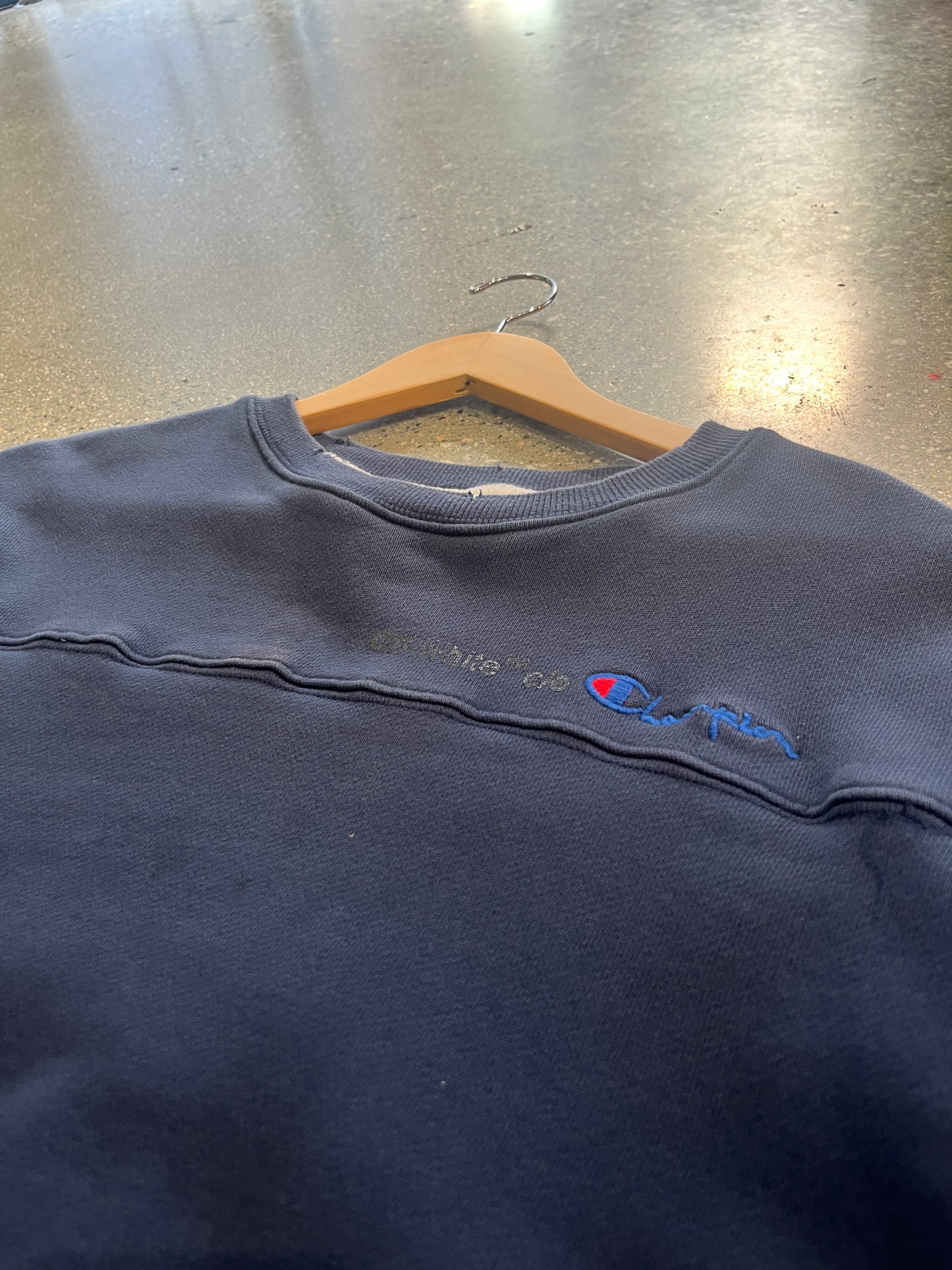 (XL) Champion x Off White Crewneck