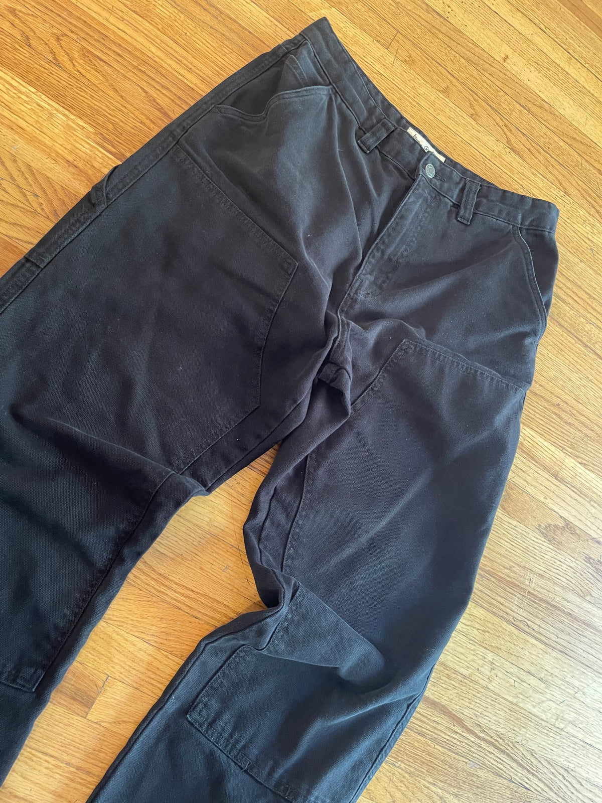 32” Stussy Black Doubleknee Jeans