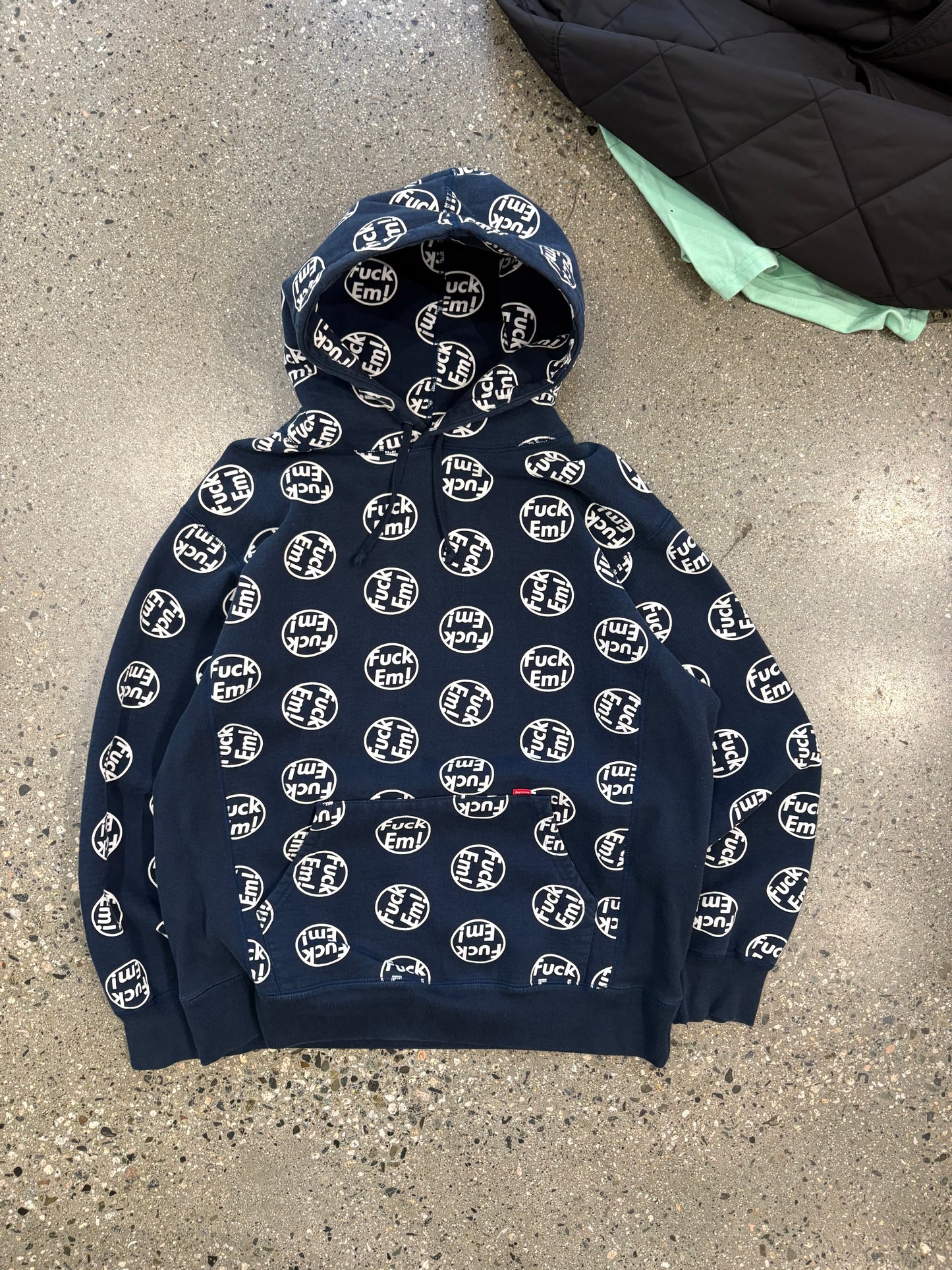 (M) FW14 f*ck em supreme hoodie