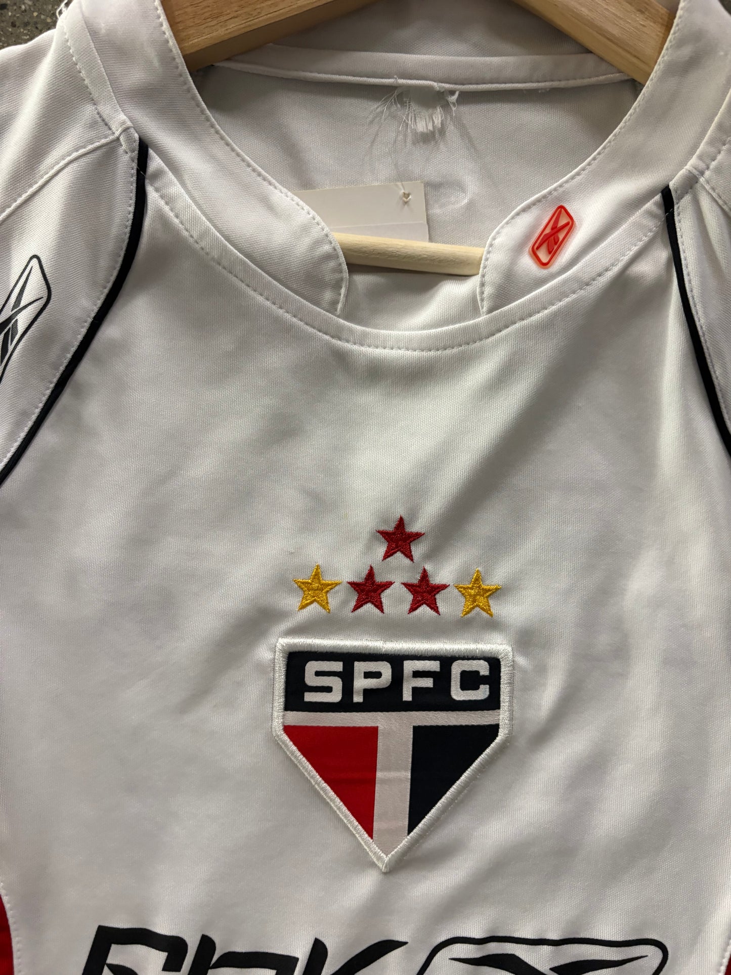 (S) 2006 Reebok São Paulo FC home jersey