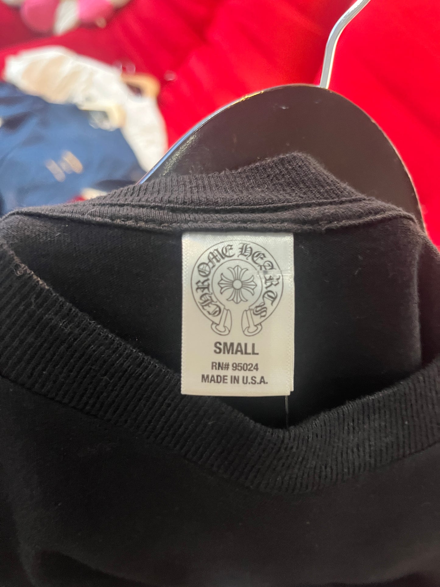 (S) Chrome Hearts Honolulu Black Tee - Made in USA