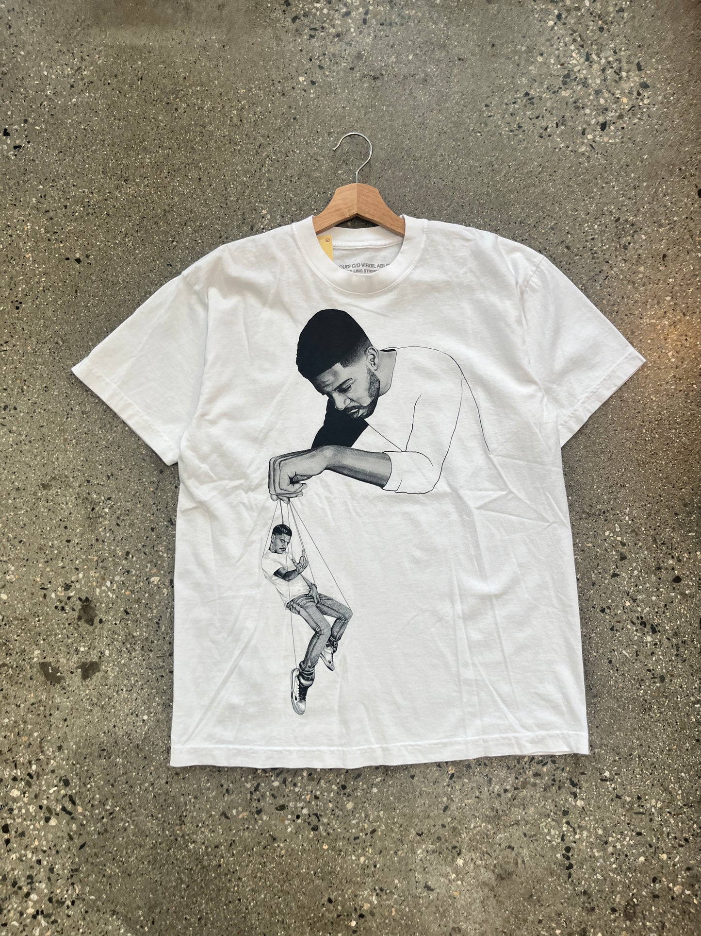 (M) Kid Cudi c/o Virgil Abloh “Pulling Strings” SS20 Tee
