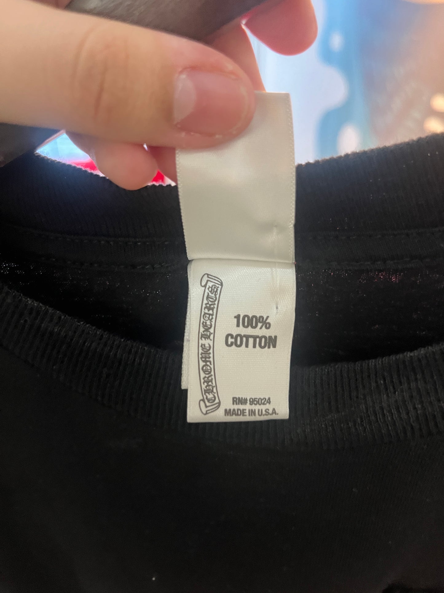 (S) Chrome Hearts Honolulu Black Tee - Made in USA