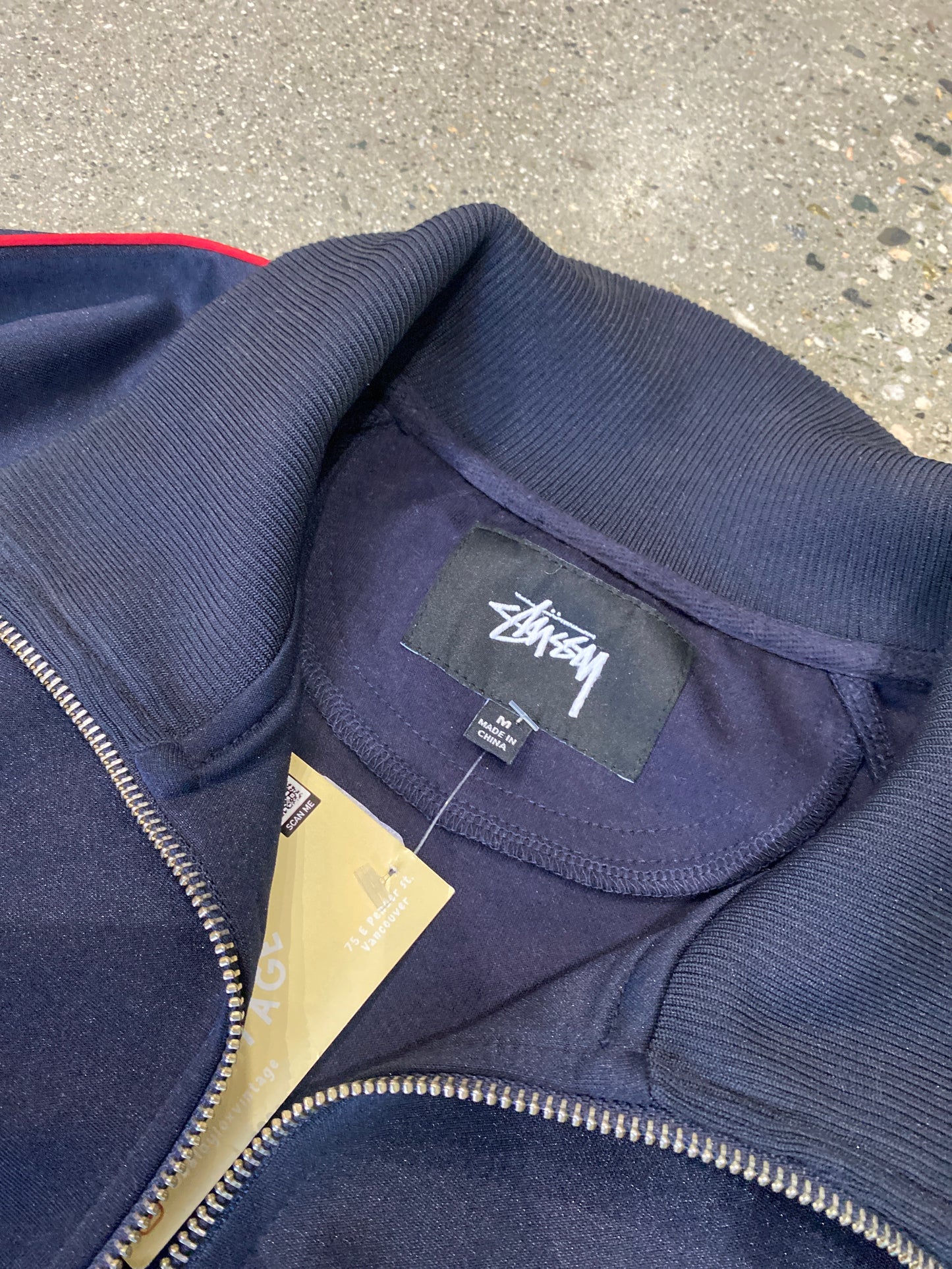 (M) Stussy Track Top