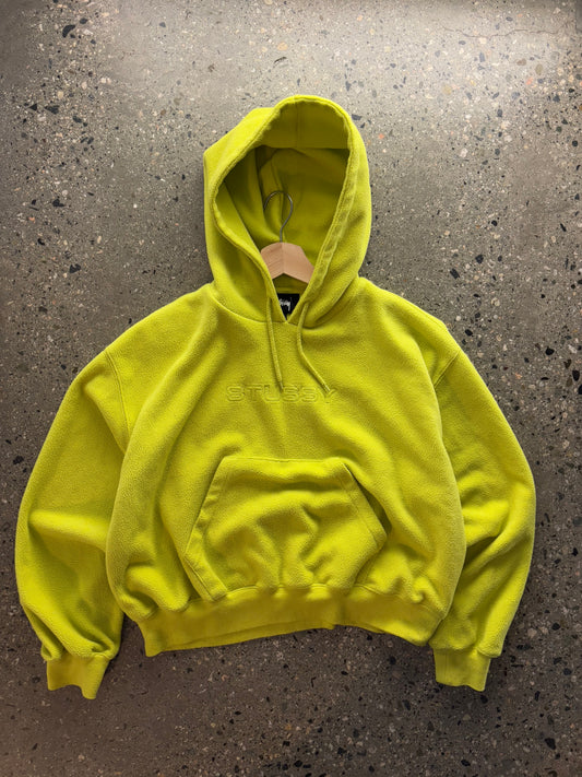 (S) Stussy Neon Fleece Hoodie