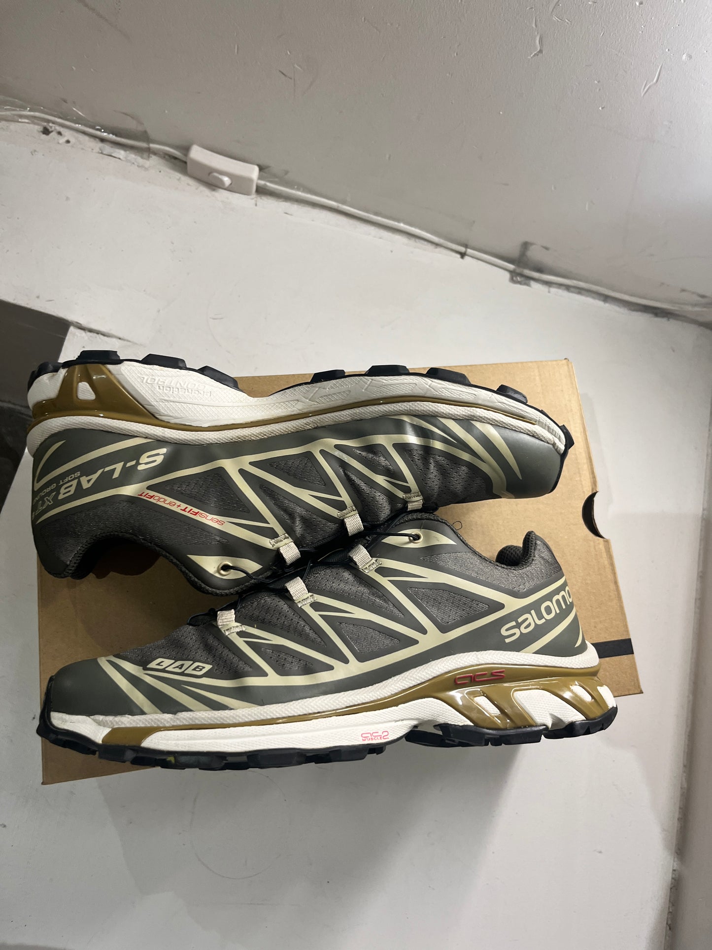 (Size 9US Men’s) Solomon XT6 Olive Green