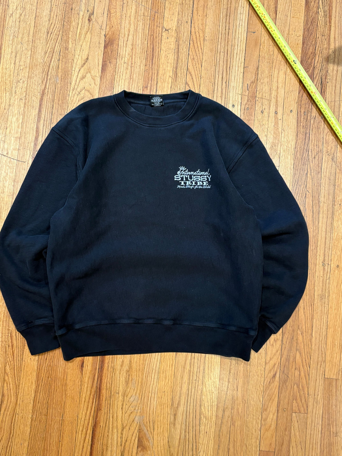 (L) Stüssy Thick International Tribe Crewneck