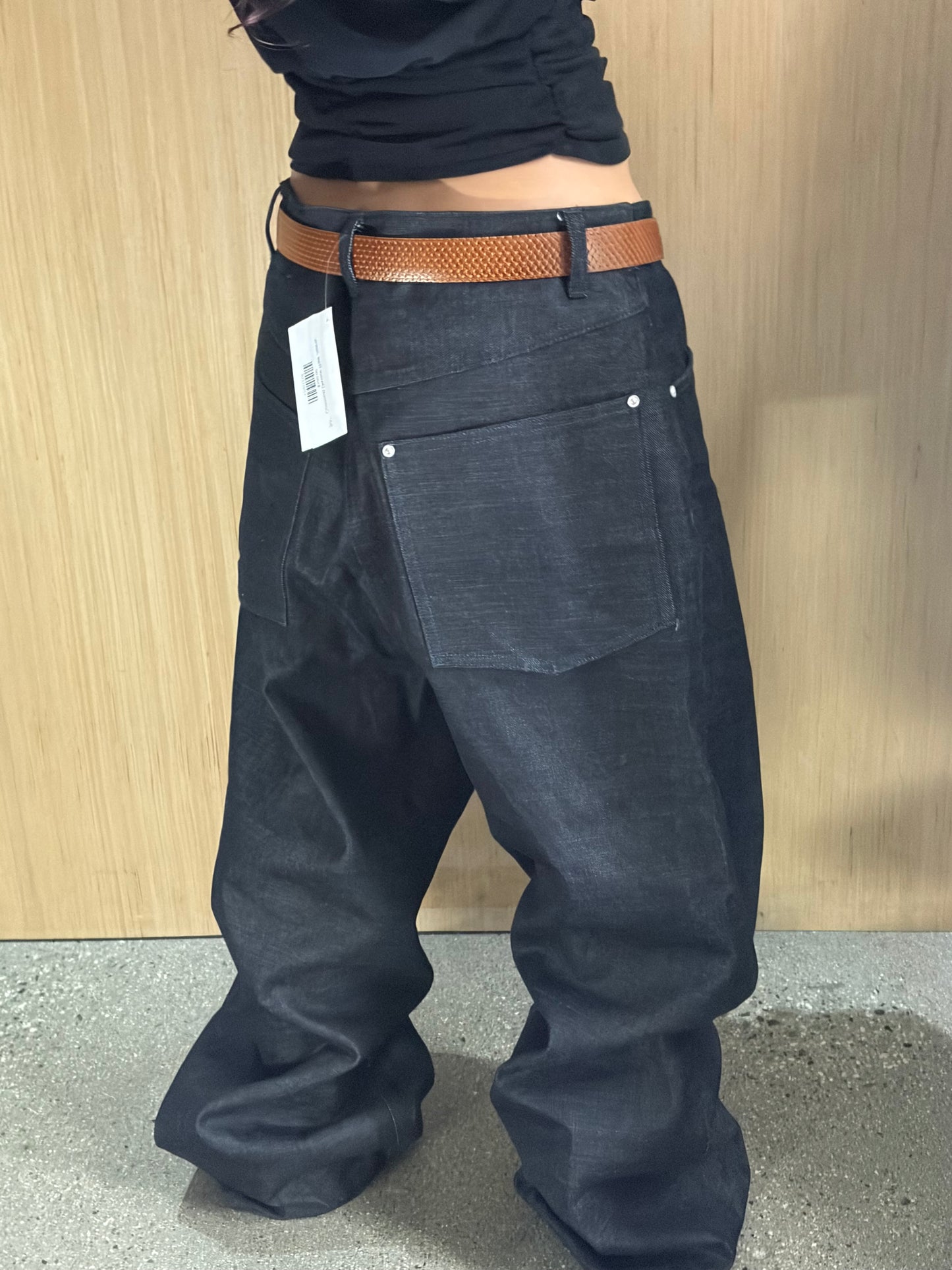 (30W”) Common Divisor Raw Jeans