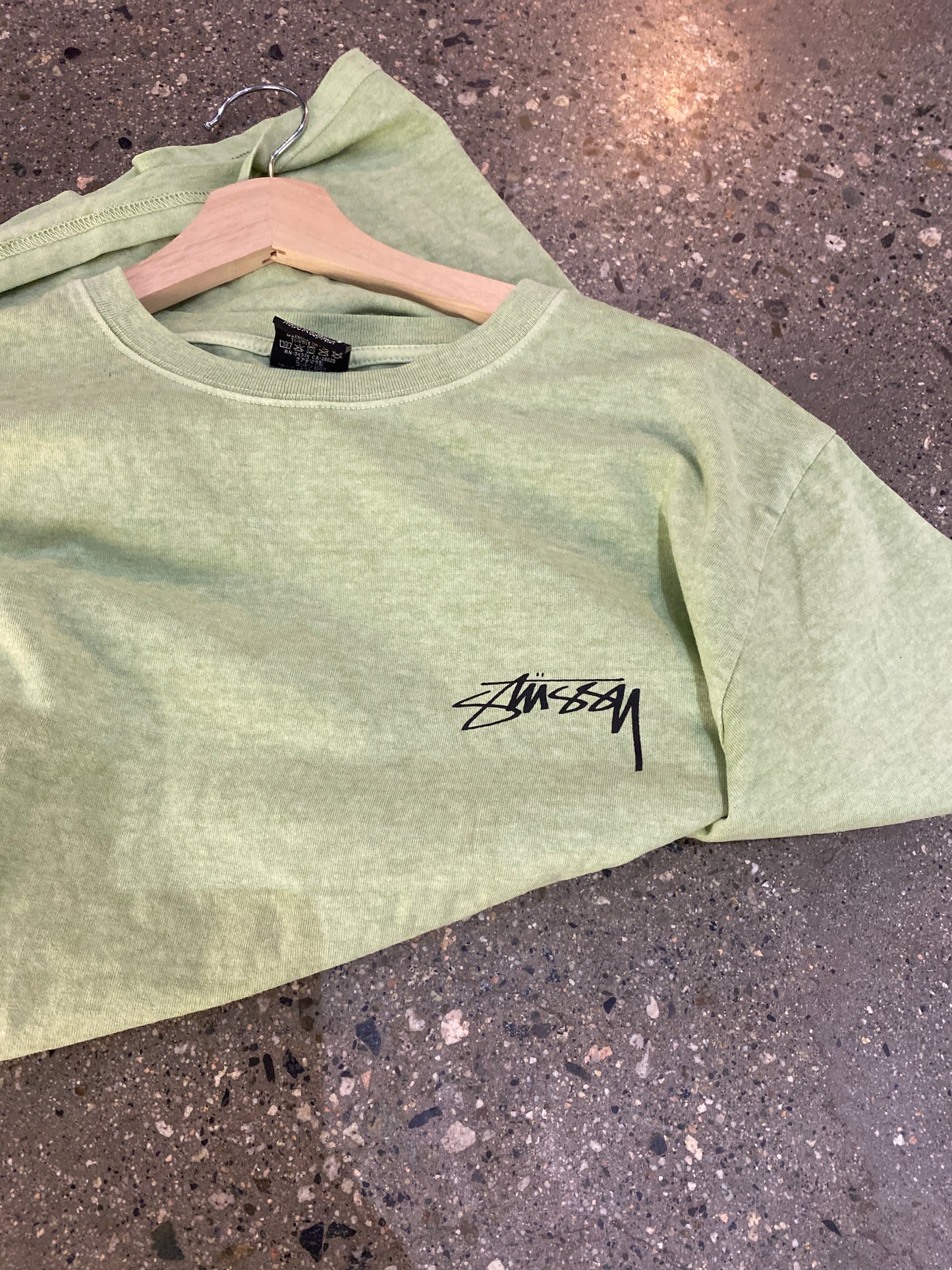 (M/L) Stussy Care Instructions Tee