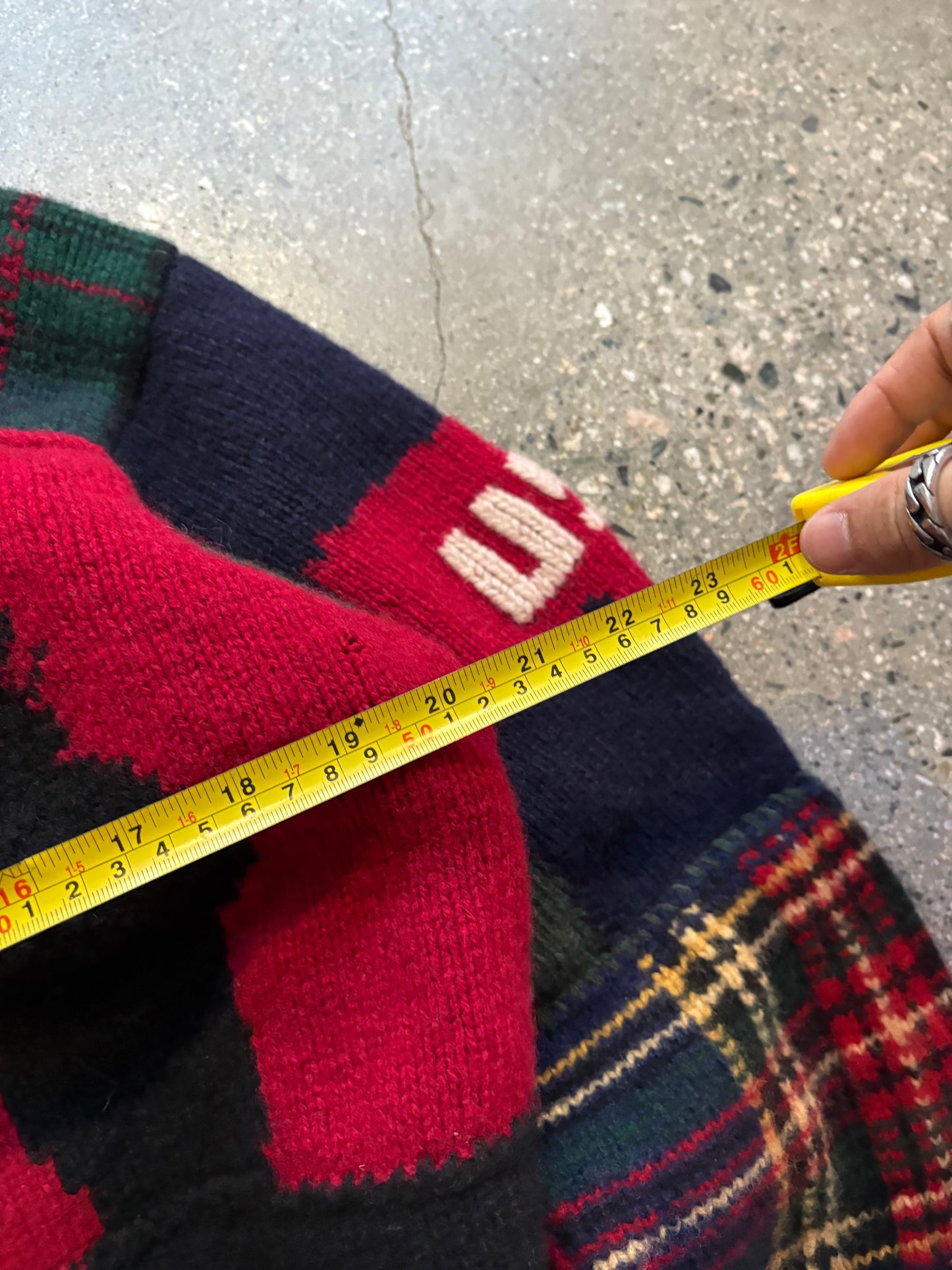 (Extremely Rare) Vintage Polo 9/11 Tribute Handknit