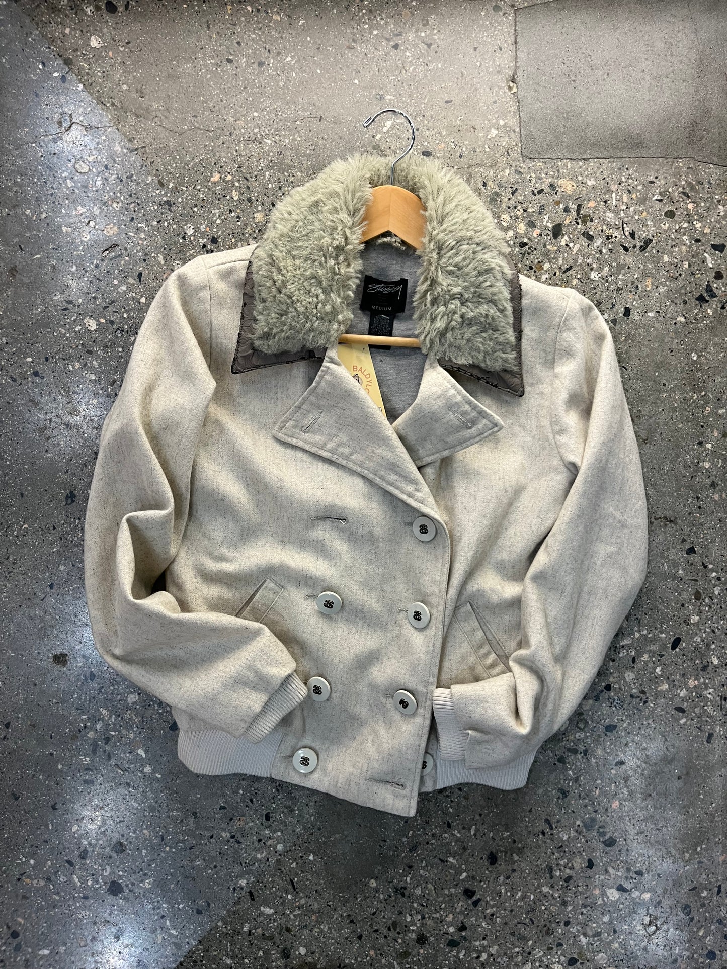 (Womens m ) Stussy Coat