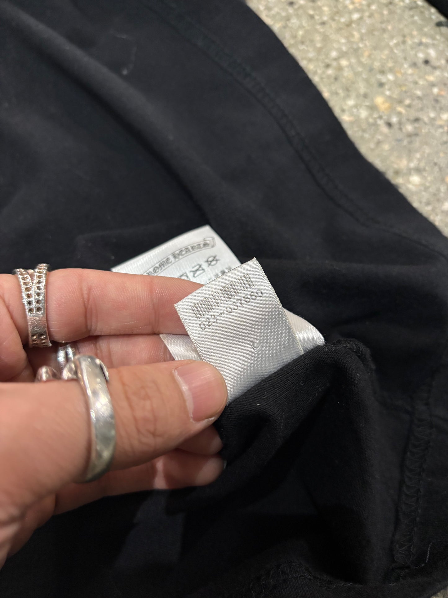 (S) Chrome Hearts Script Longsleeve