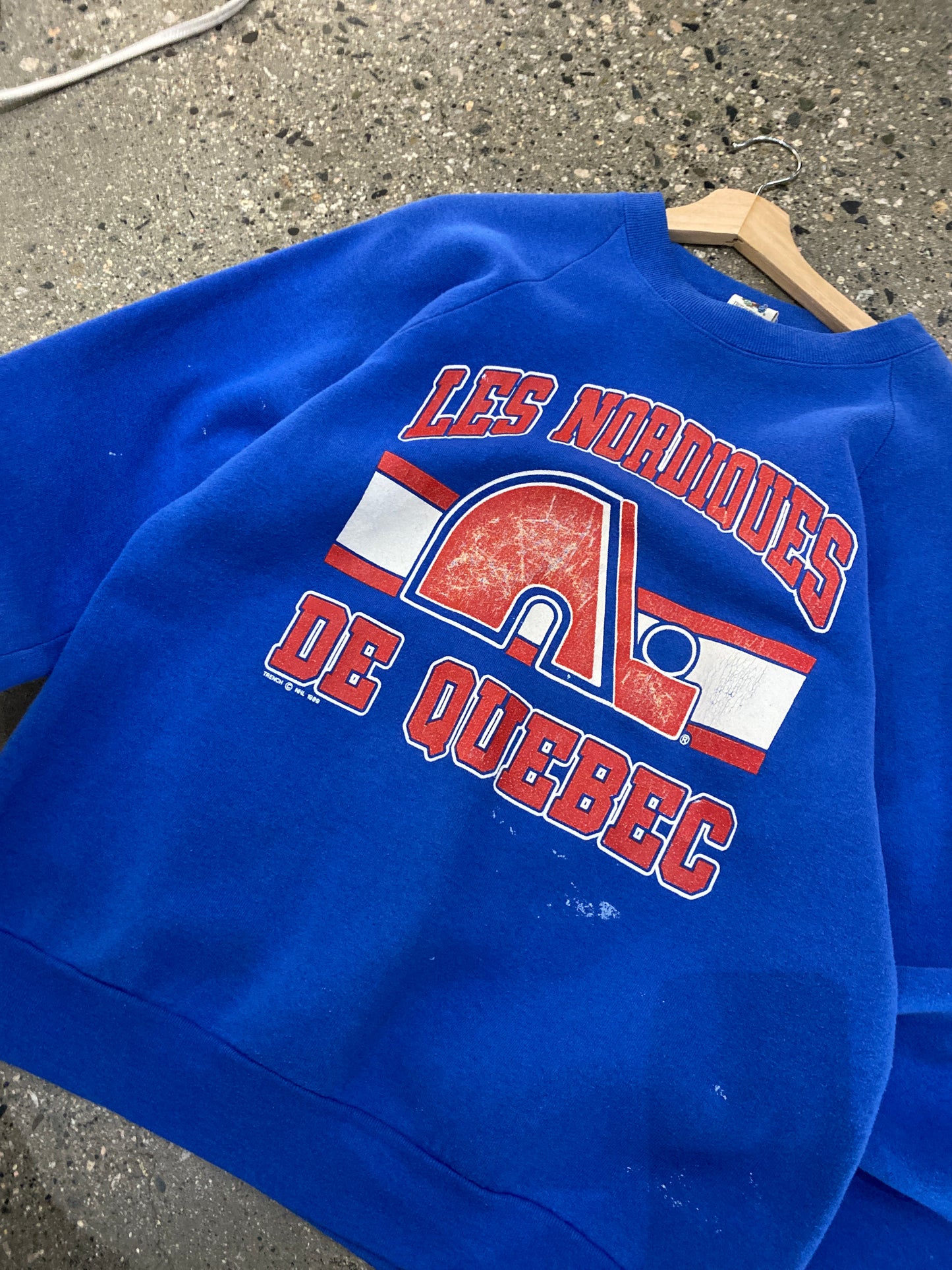 (M) 1989 Nordiques Crewneck