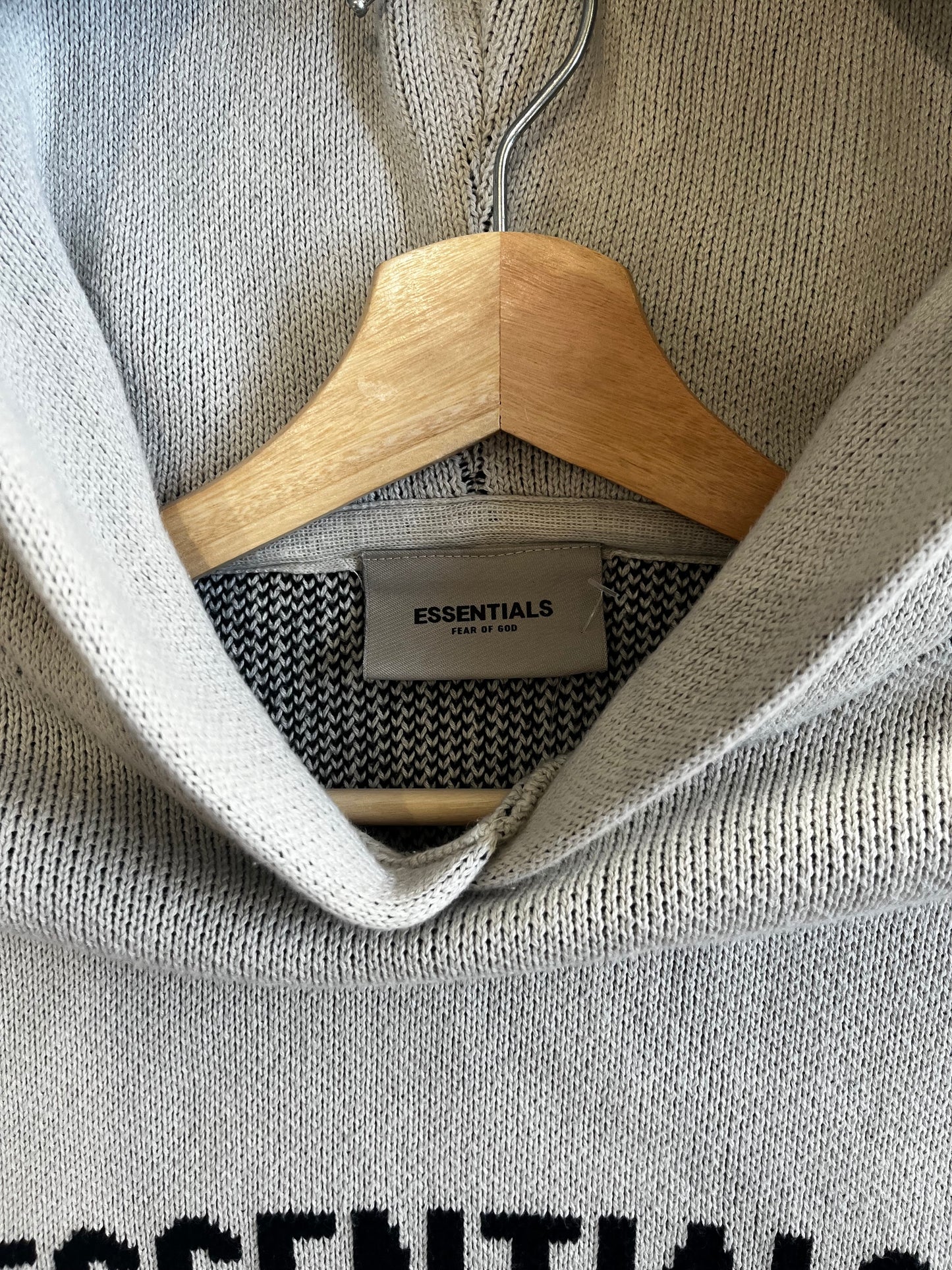 Essentials Knit Hoodie